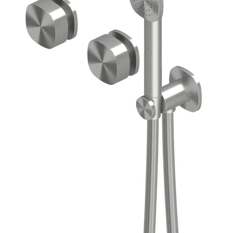 Super 22 68T | Two Wall Mixers + Shower Kit