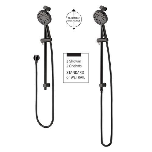 Solitaire Wetrail Slide Shower 