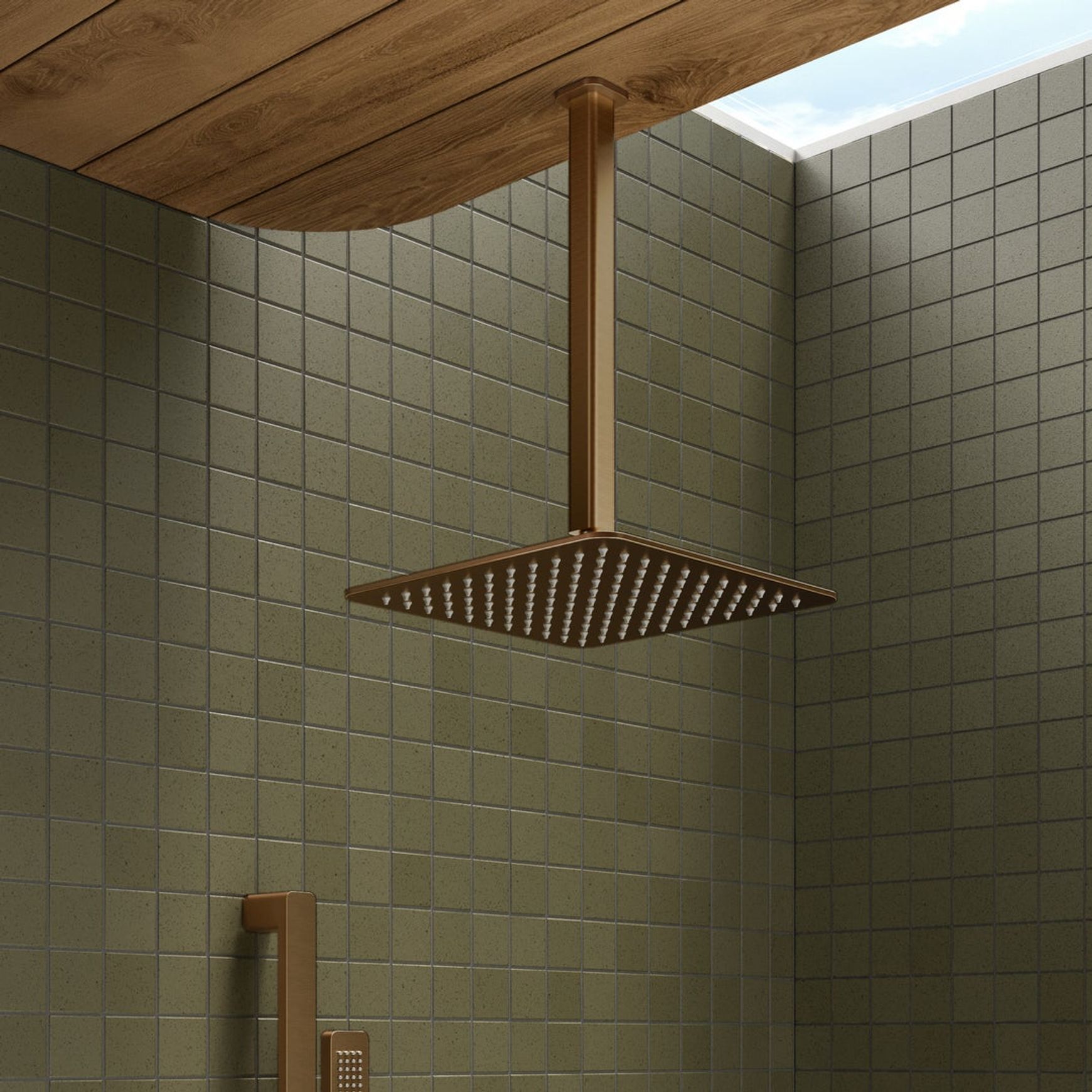 Nesso Shower Dropper & Head Set