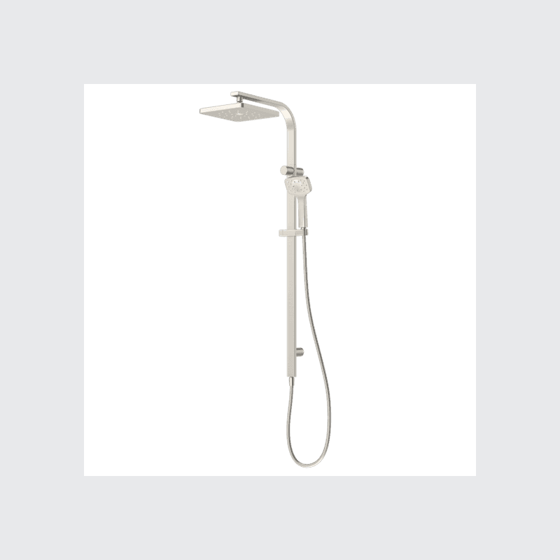 Waipori MK2 Satinjet Rail Shower With Overhead