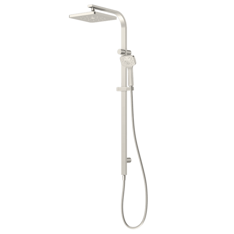 Waipori MK2 Satinjet Rail Shower With Overhead