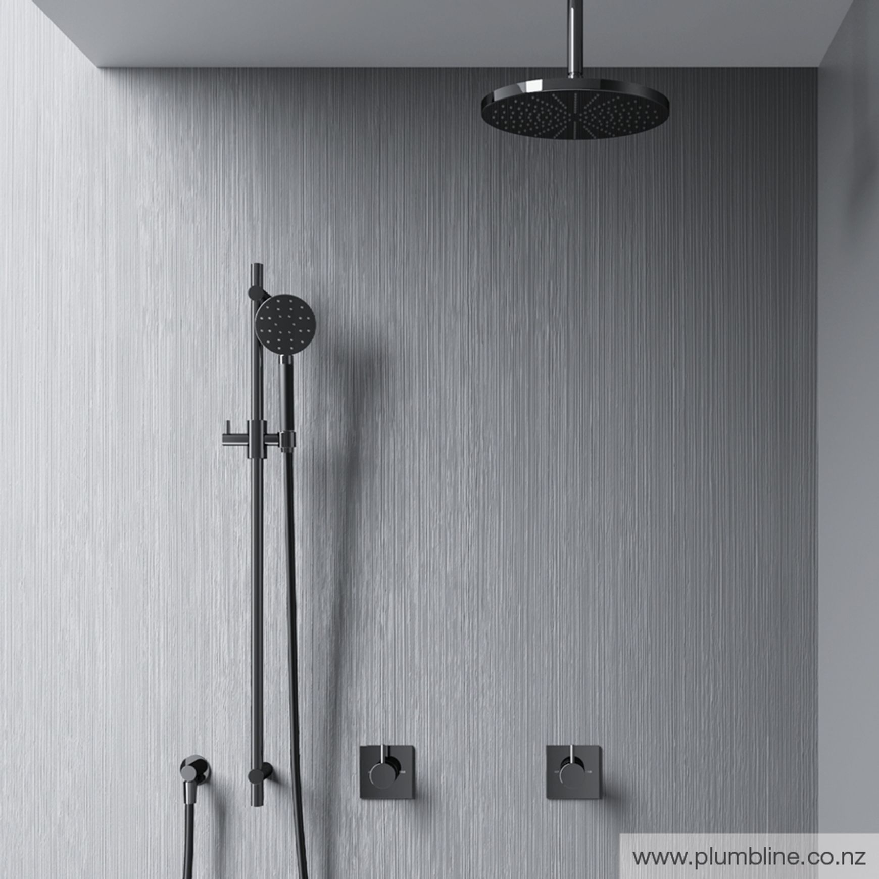 Buddy Round Slide Shower