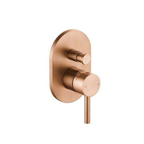 Code Dusk Shower Diverter Mixer - Brushed Copper