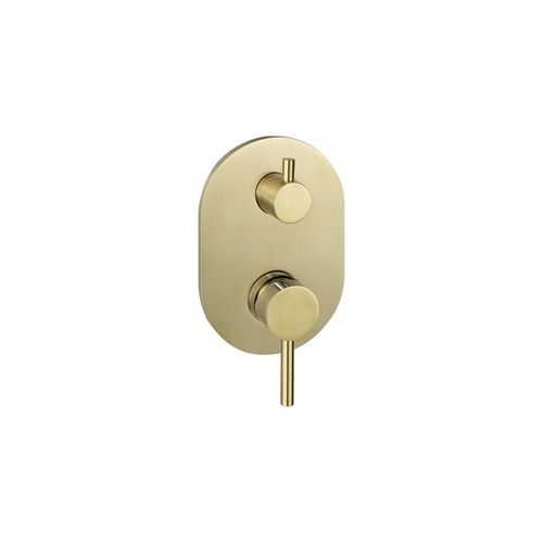 Scarab Shower Divert Mixer Brushed Gold