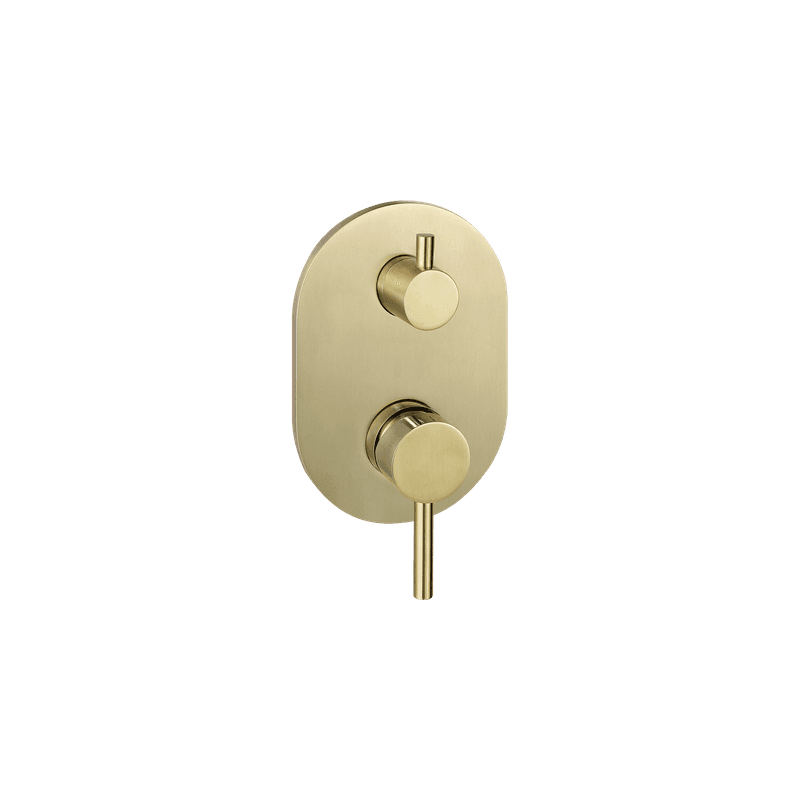Scarab Shower Divert Mixer Brushed Gold