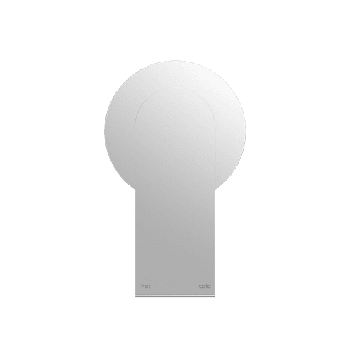 Bianca Shower Mixer 80mm Plate | Chrome