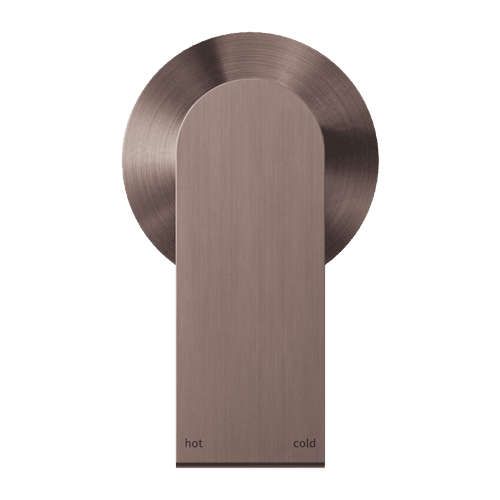 Bianca Shower Mixer 80mm Plate | Brushed Bronze