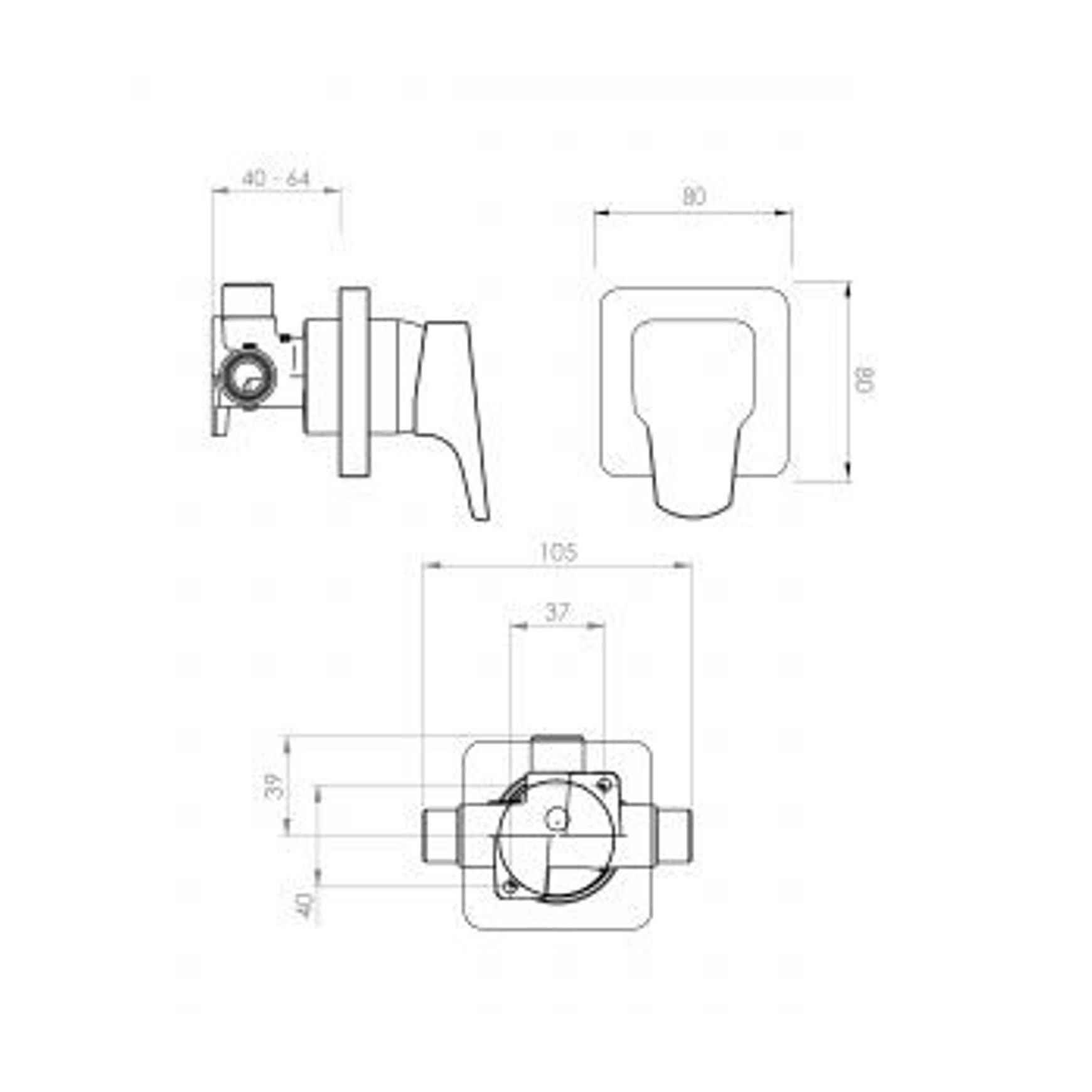 Eclipse Ultra Shower Mixer