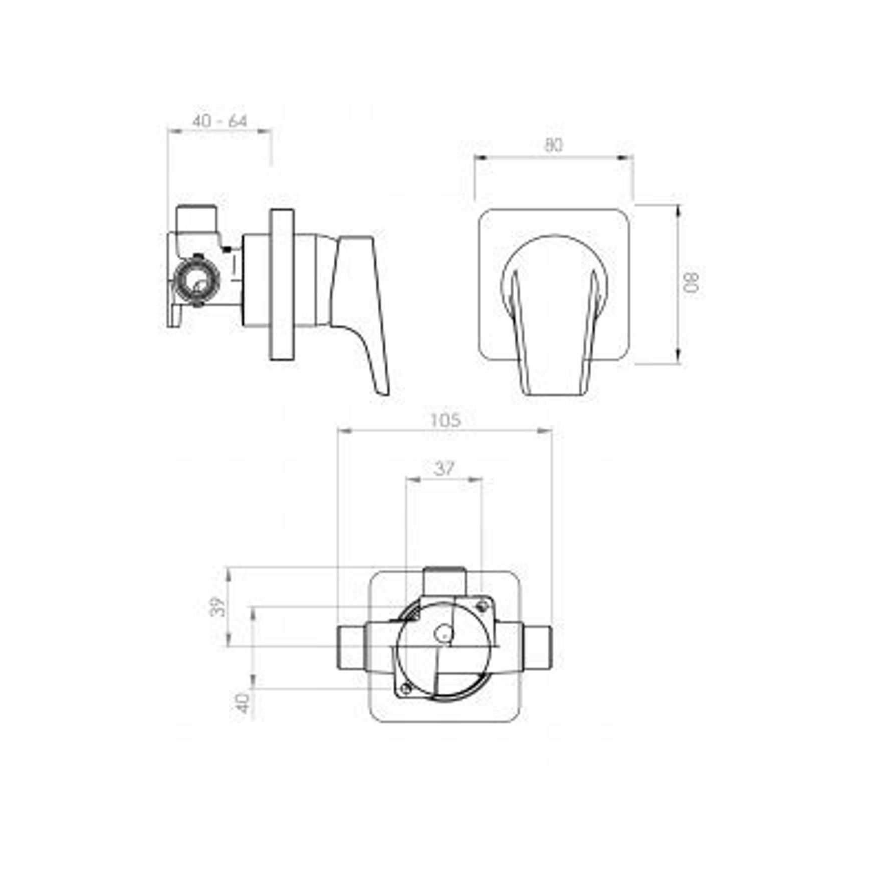 Olympia Ultra Shower Mixer