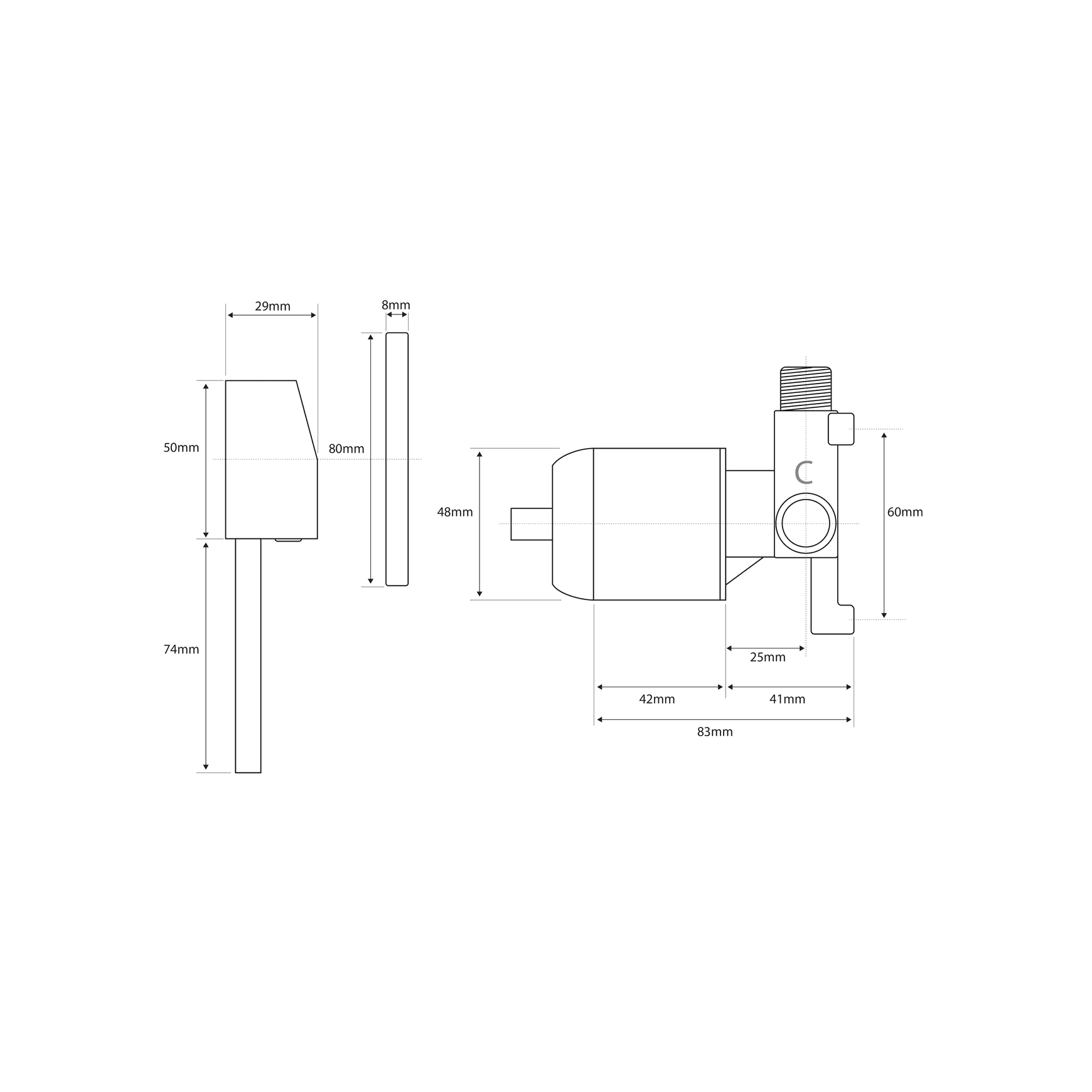 Storm Ultra Shower Mixer