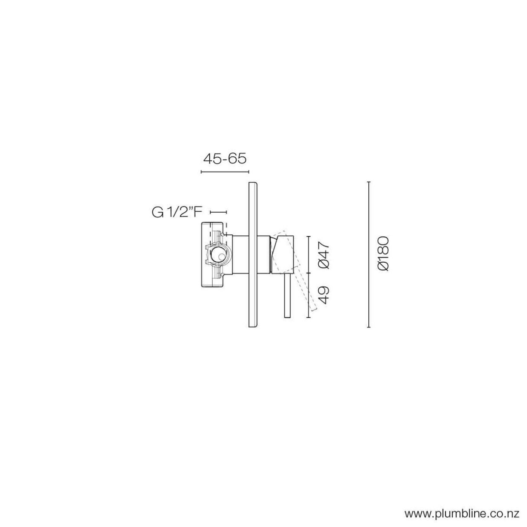 Coastline Outdoor Shower Mixer