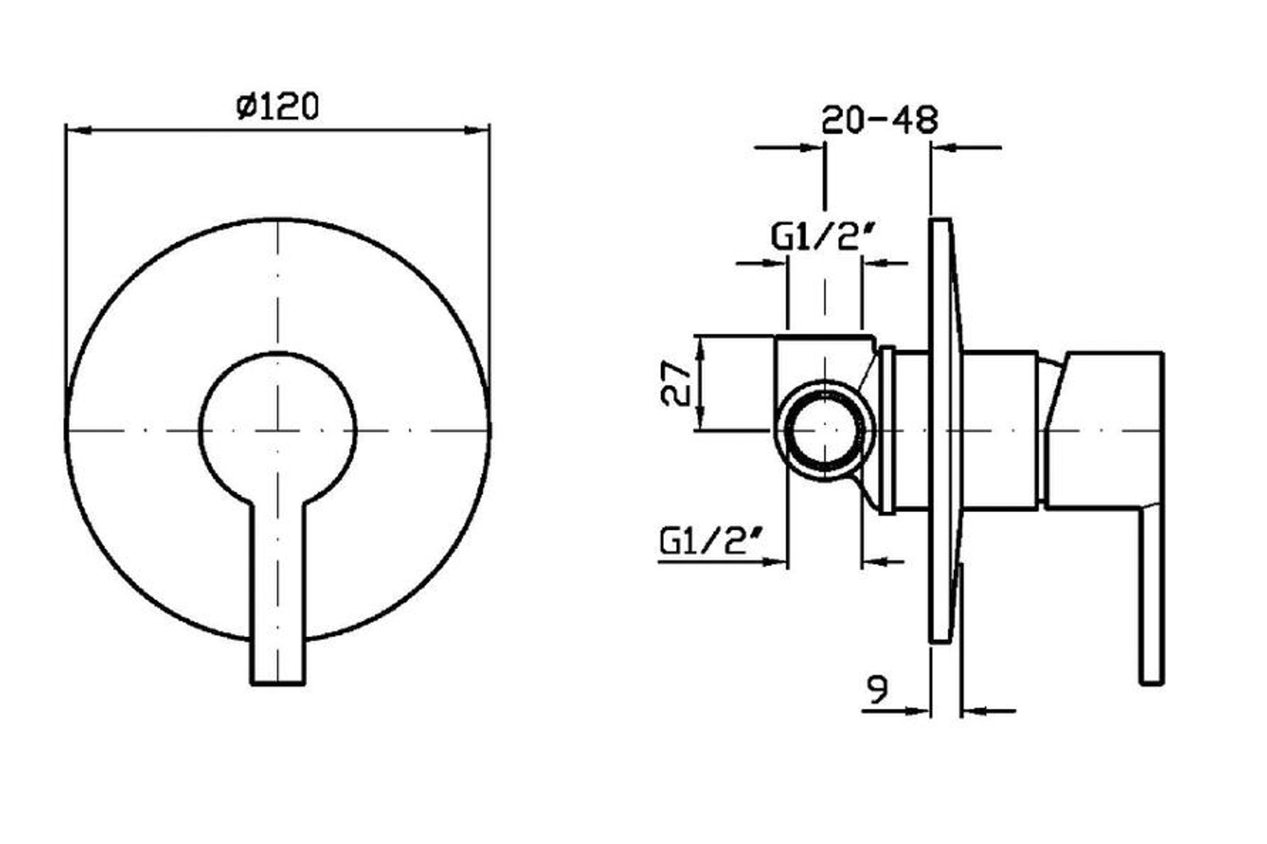 Gill Shower Mixer
