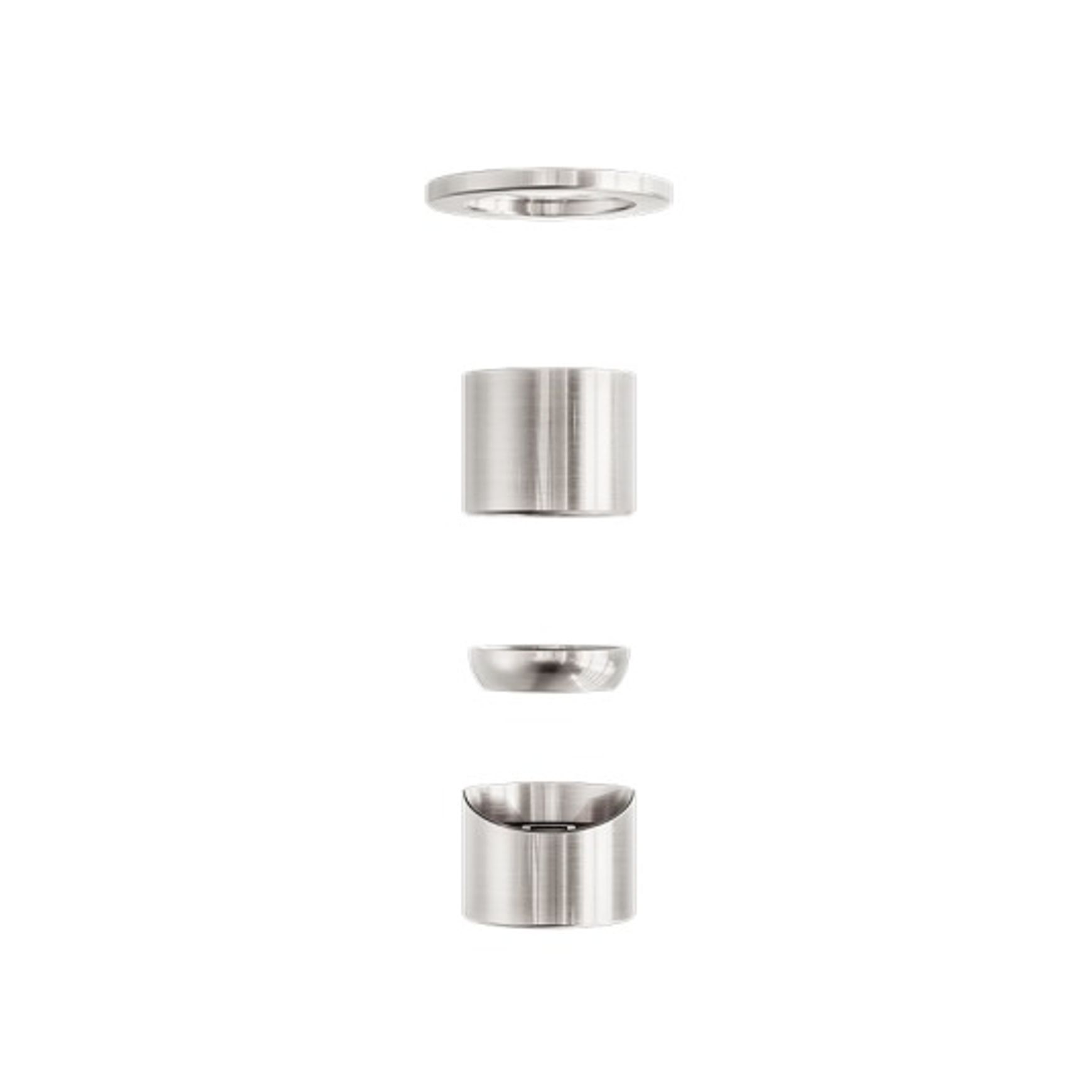 Zen SS316L Shower Mixer Trim Kits | Brushed Nickel