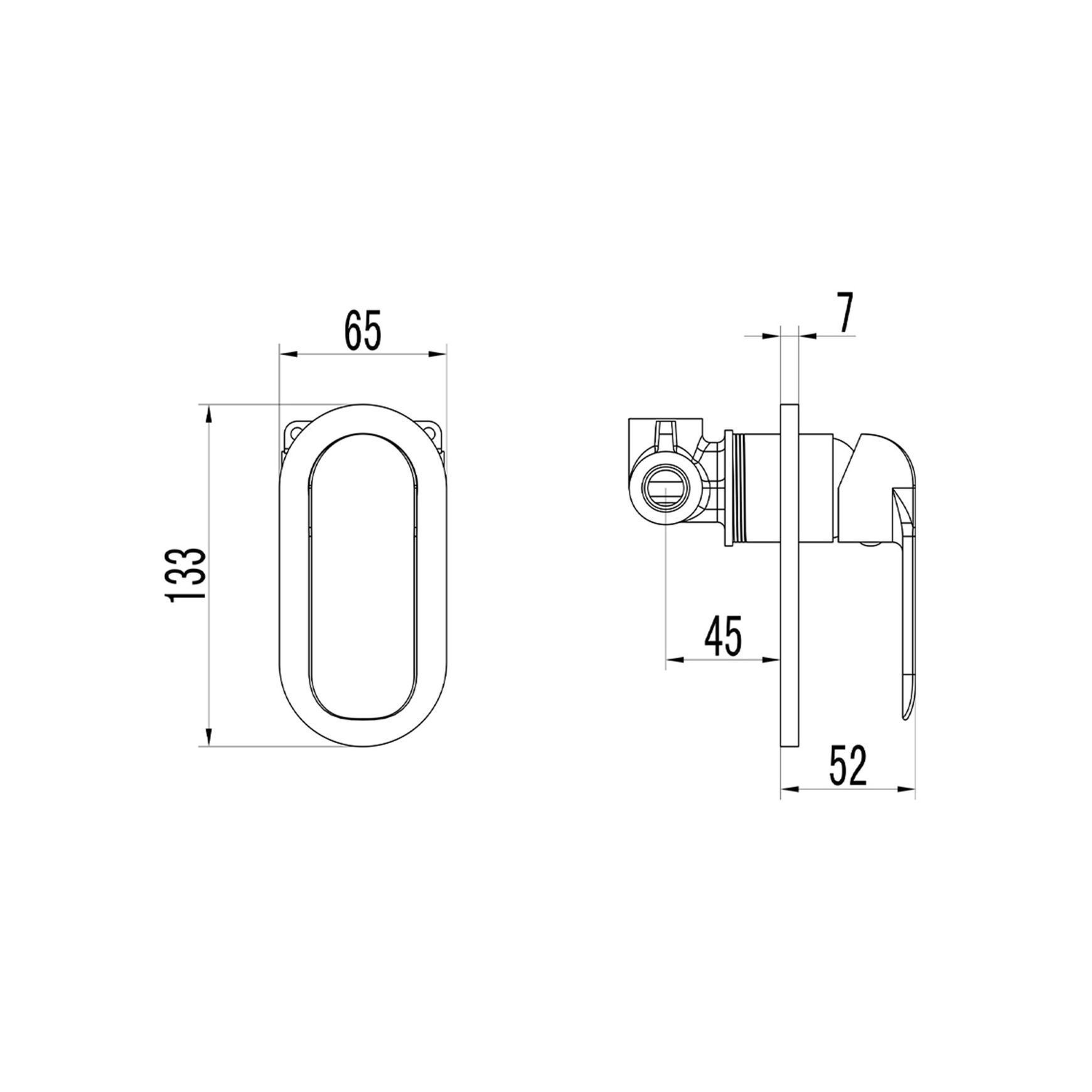Unika Kara Shower Mixer