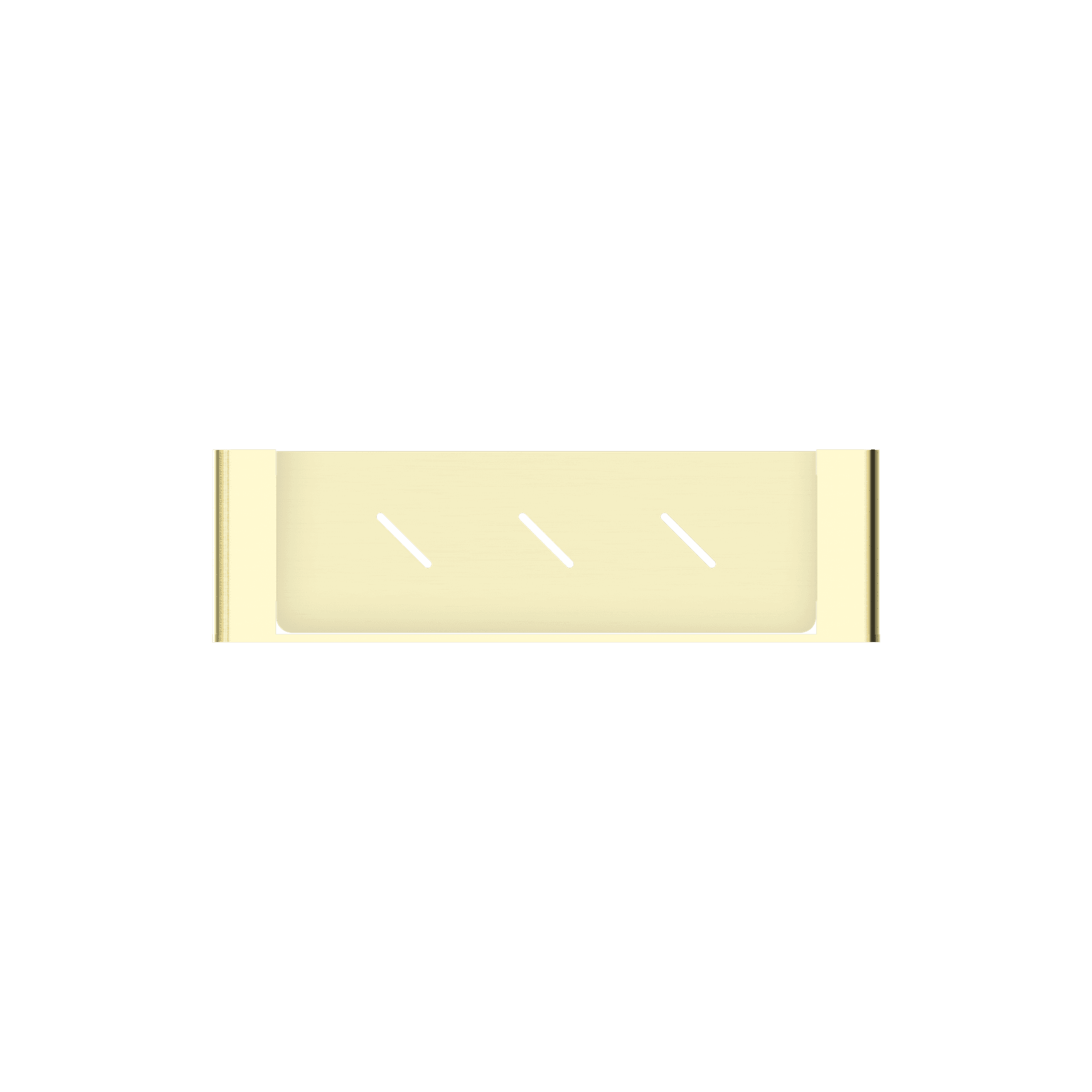 Bianca Metal Shower Shelf | Brushed Gold