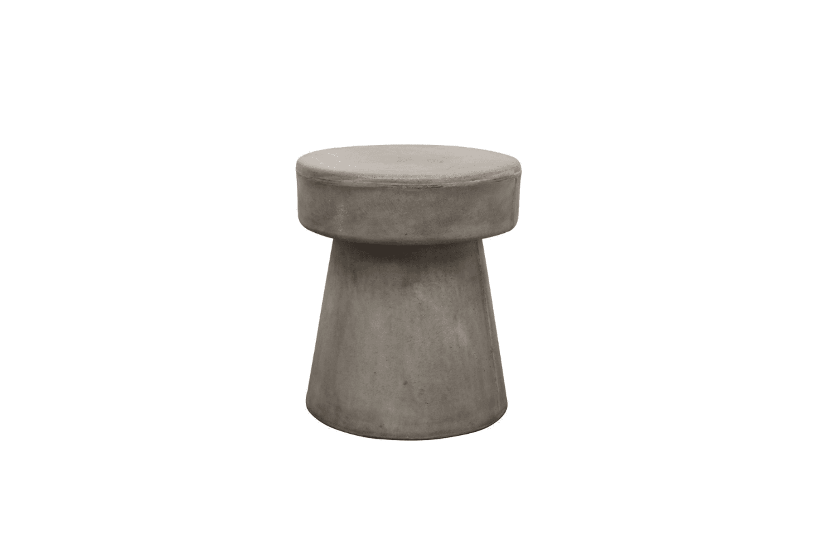 Mushroom Concrete Stool / Side Table