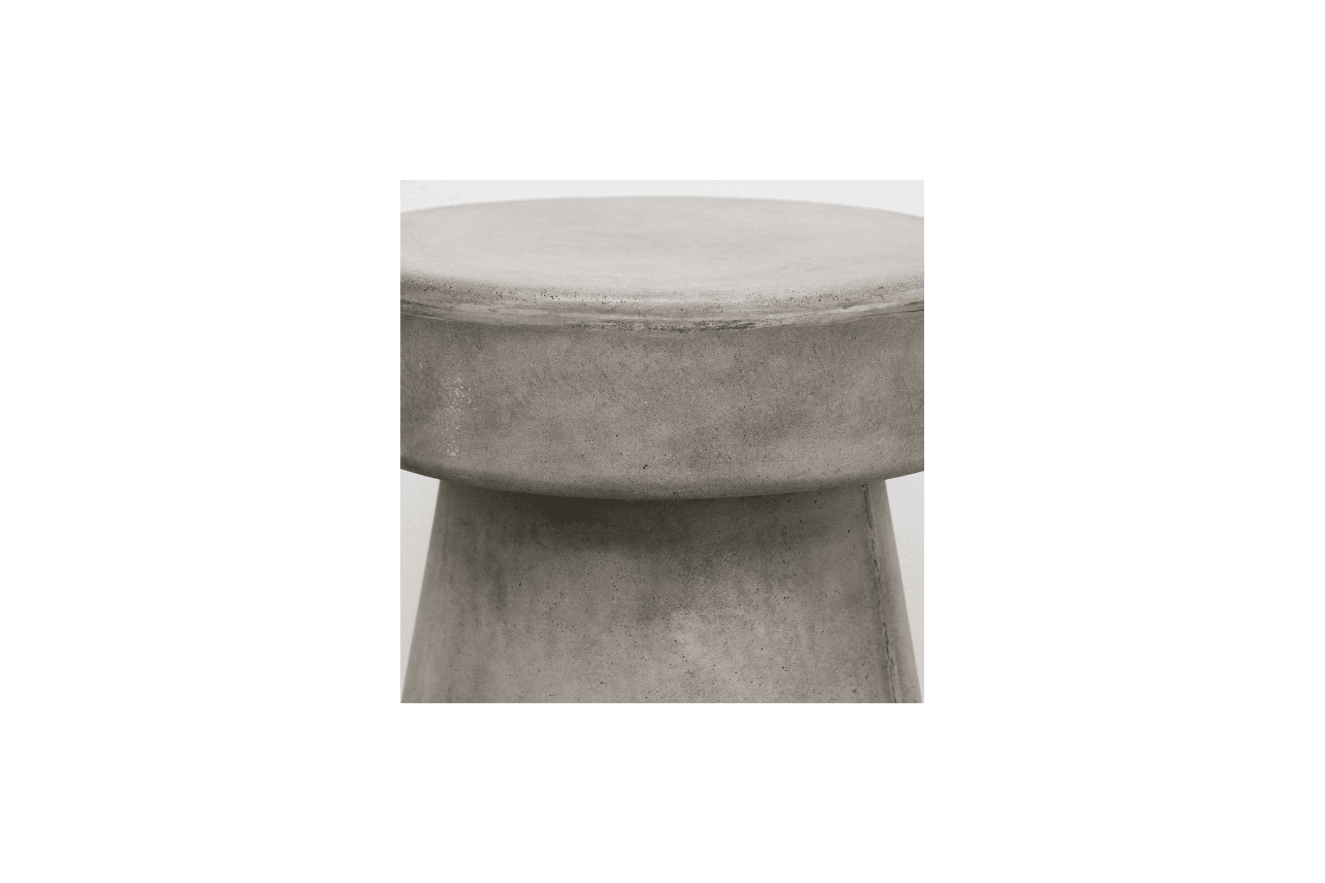Mushroom Concrete Stool / Side Table