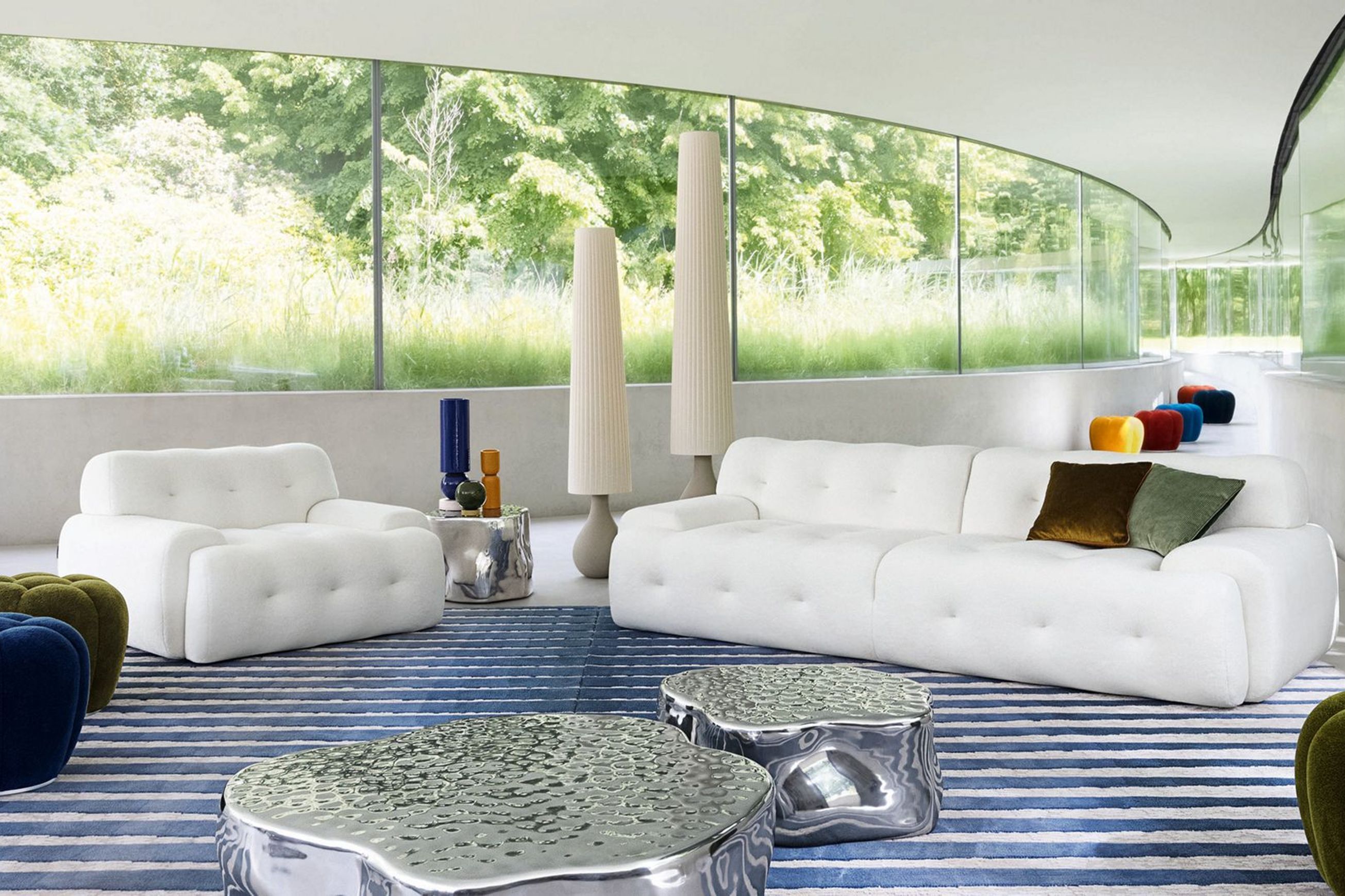 Silver Tree Bossa End Table