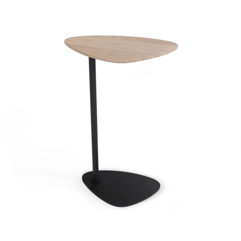 Fringe Side Table Natural Solid Oak - Large