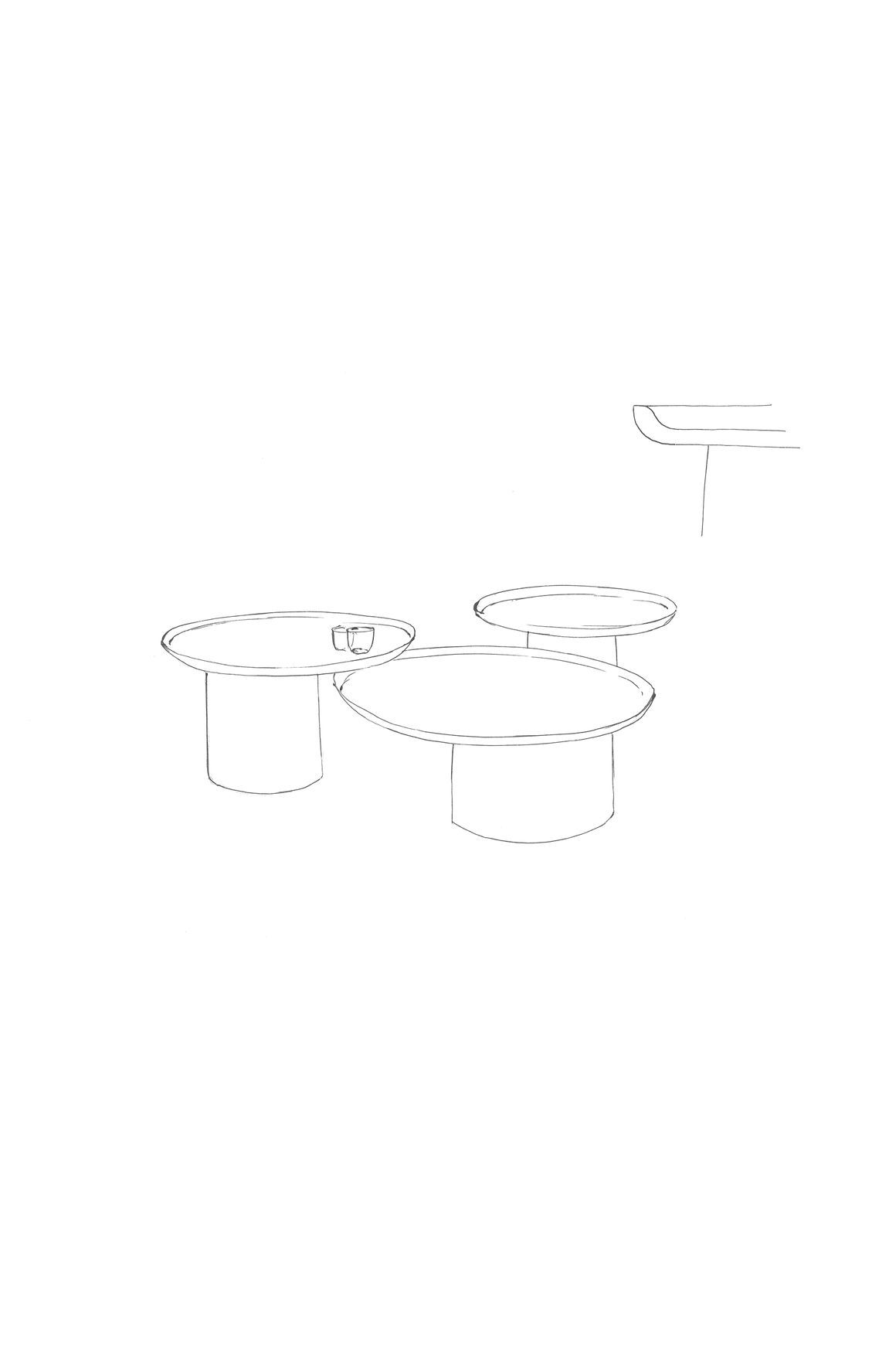 Louisa Small Table by Molteni&C