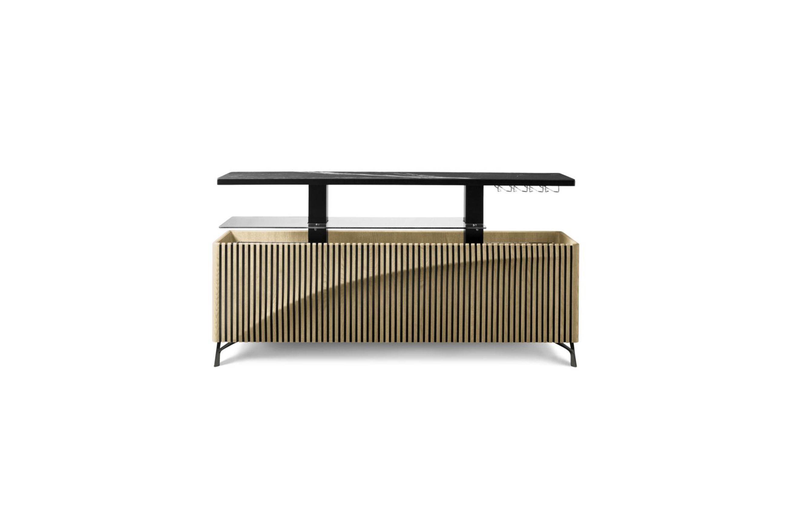 Lift Wood Sideboard Bar