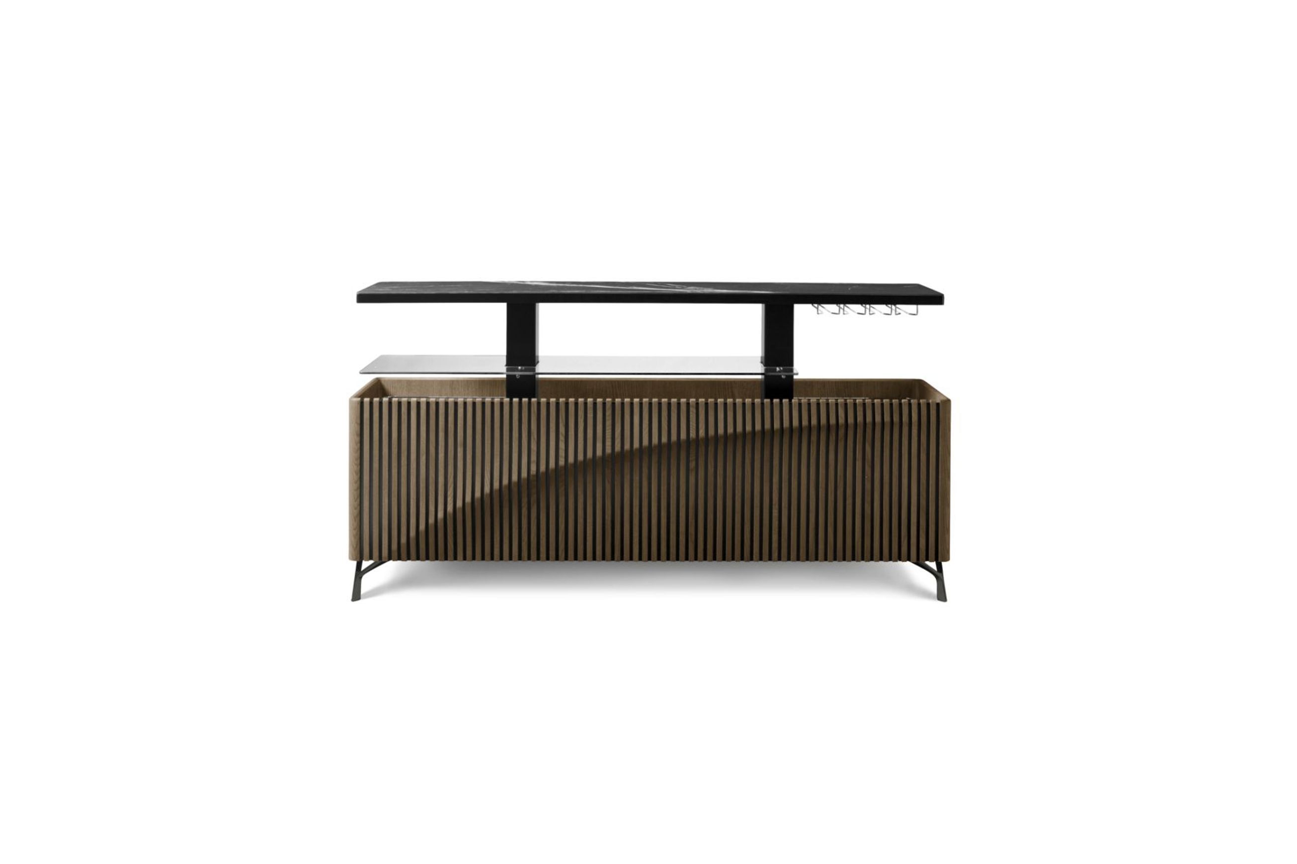 Lift Wood Sideboard Bar