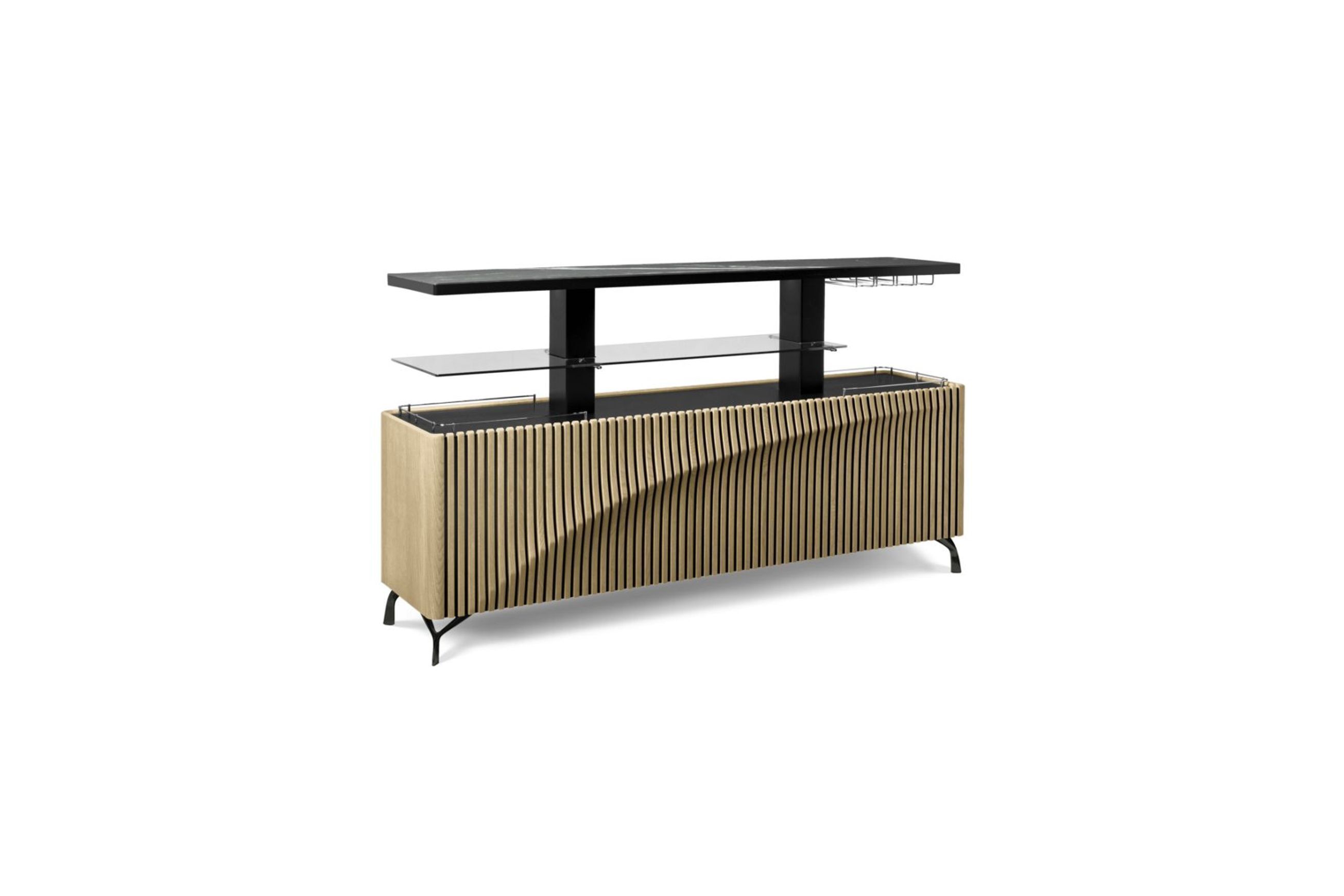 Lift Wood Sideboard Bar
