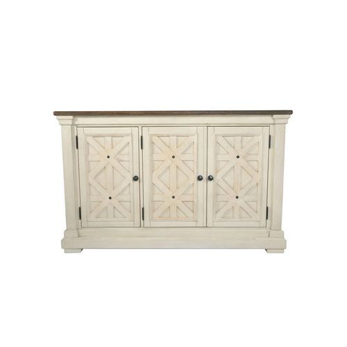 Sofia Timber Indoor Antique White Buffet Sideboard