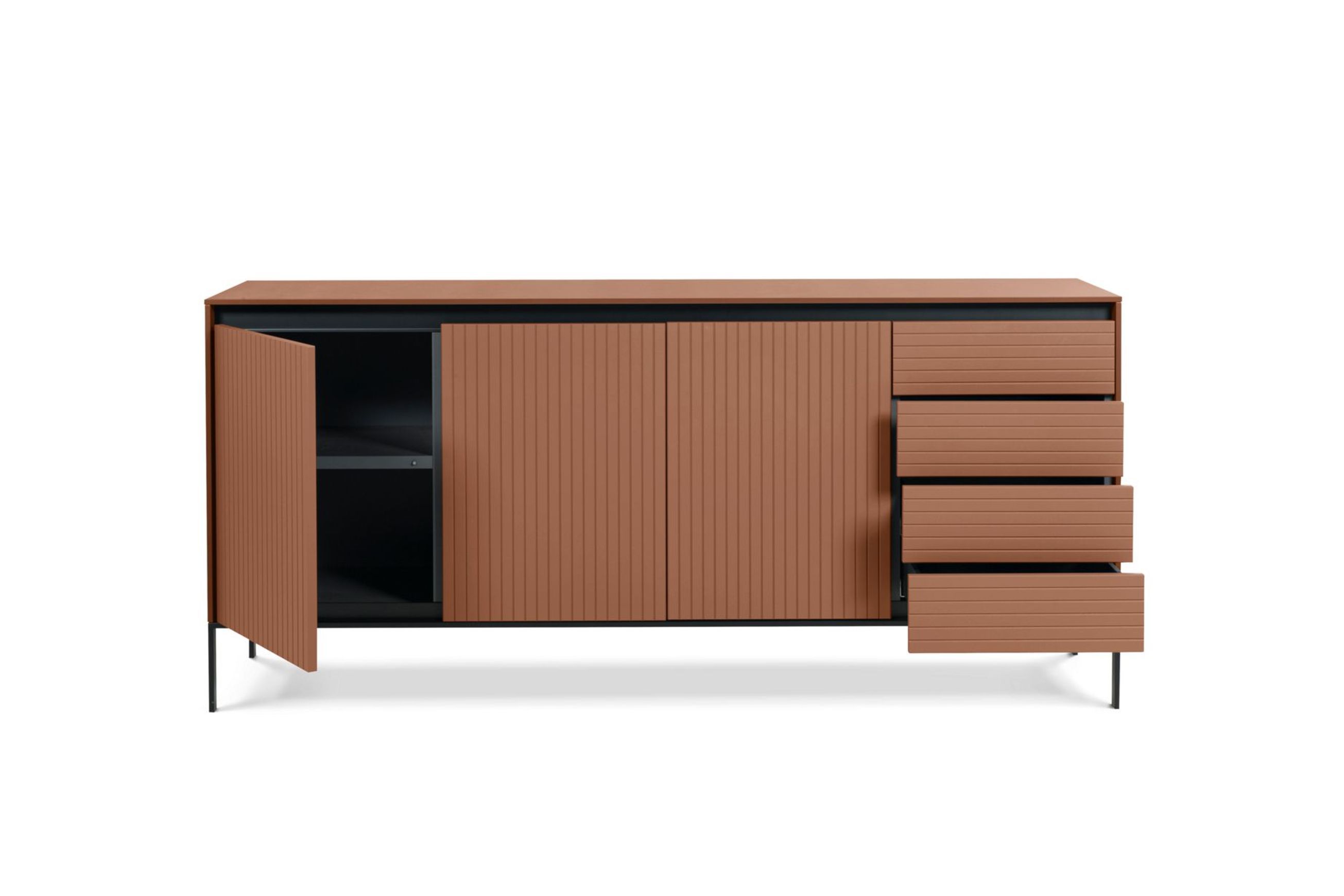 Keeen Tall Sideboard 3 doors, 4 drawers