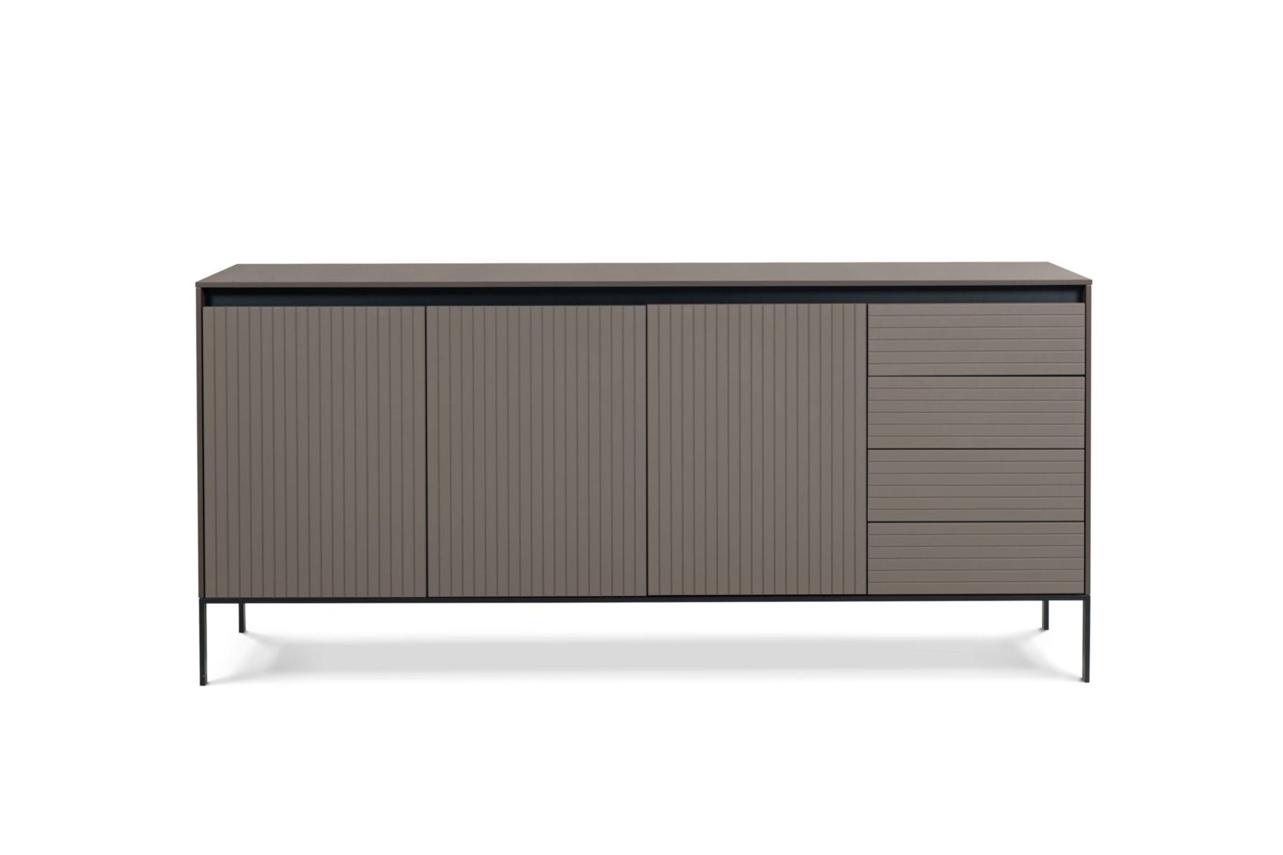Keeen Tall Sideboard 3 doors, 4 drawers