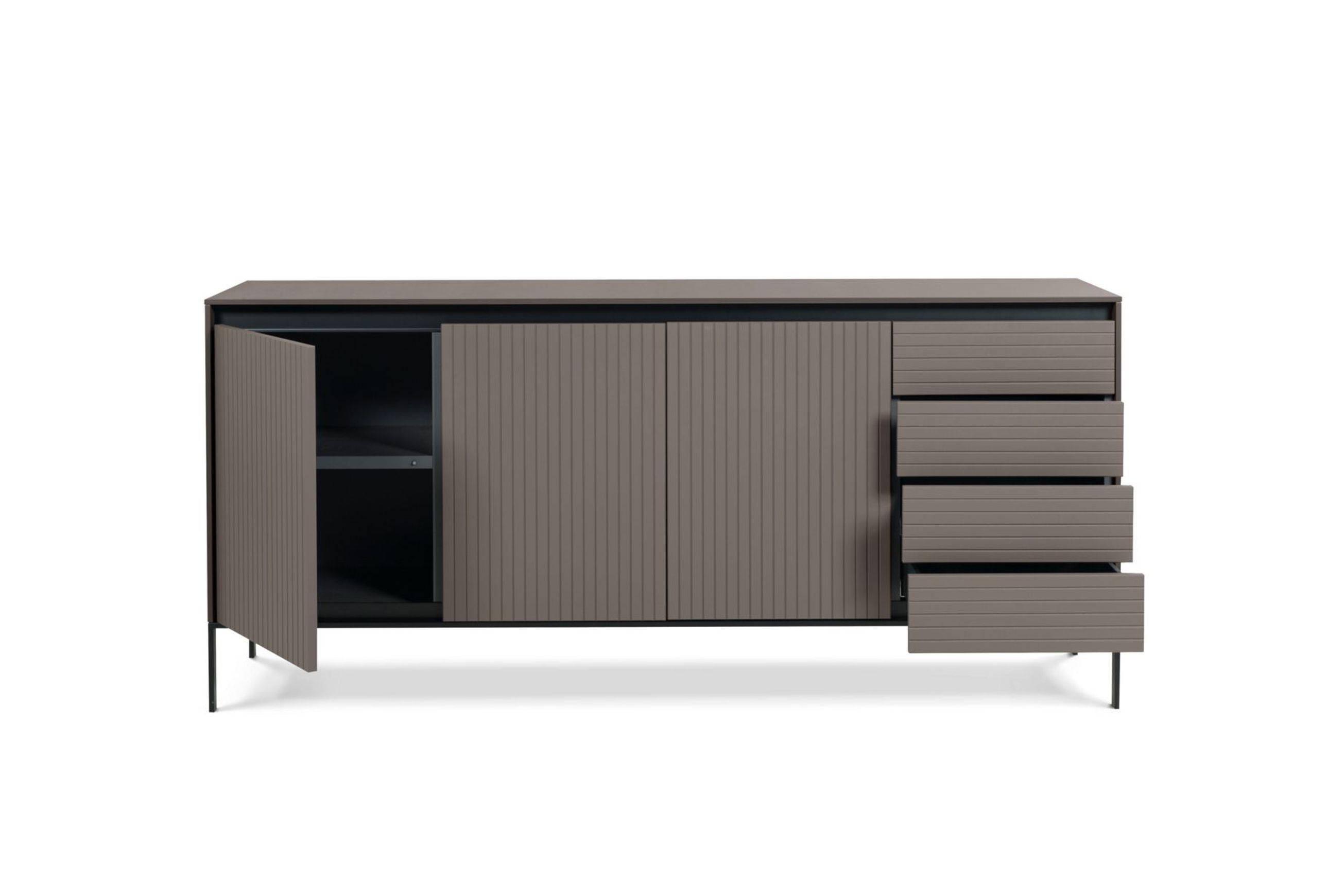 Keeen Tall Sideboard 3 doors, 4 drawers