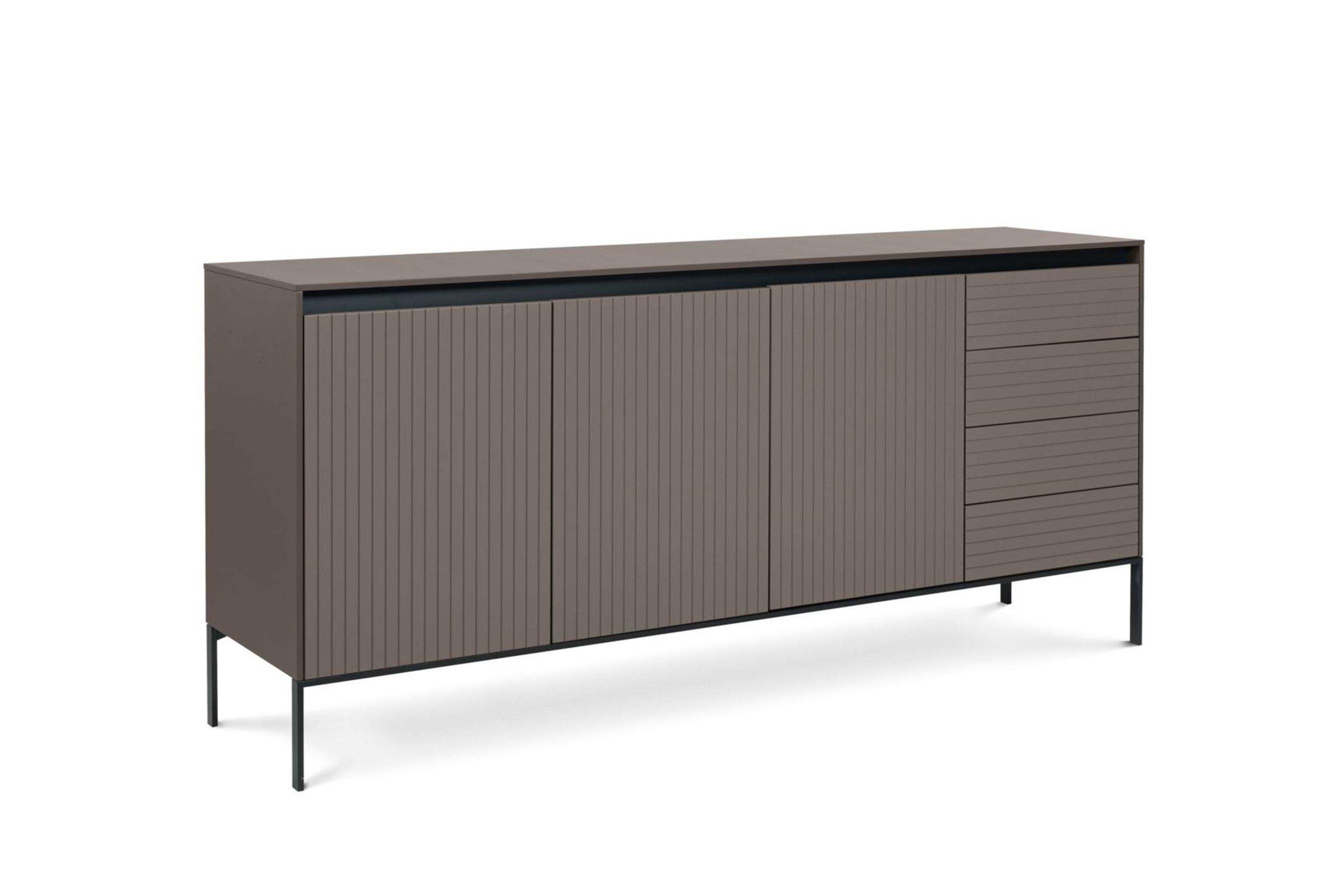 Keeen Tall Sideboard 3 doors, 4 drawers