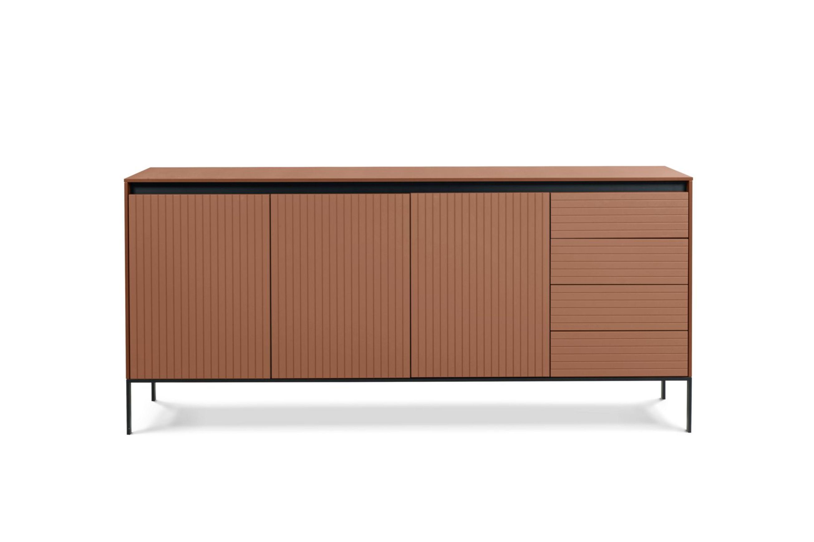 Keeen Tall Sideboard 3 doors, 4 drawers
