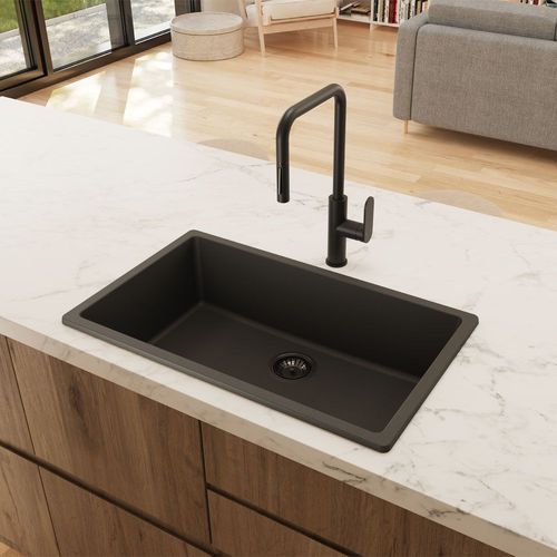 Kuro Granite Single Bowl Kitchen Sink