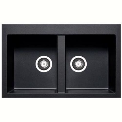 Platinum Quartz (Carbon Black) | 790 Double Bowl T/M