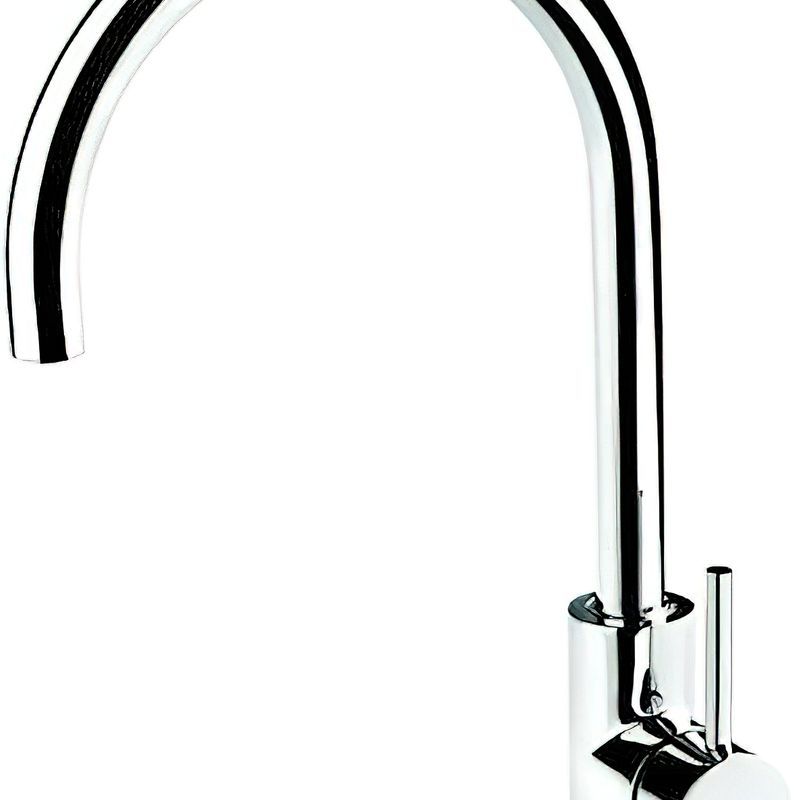 Platinum Gooseneck Mixer Chrome
