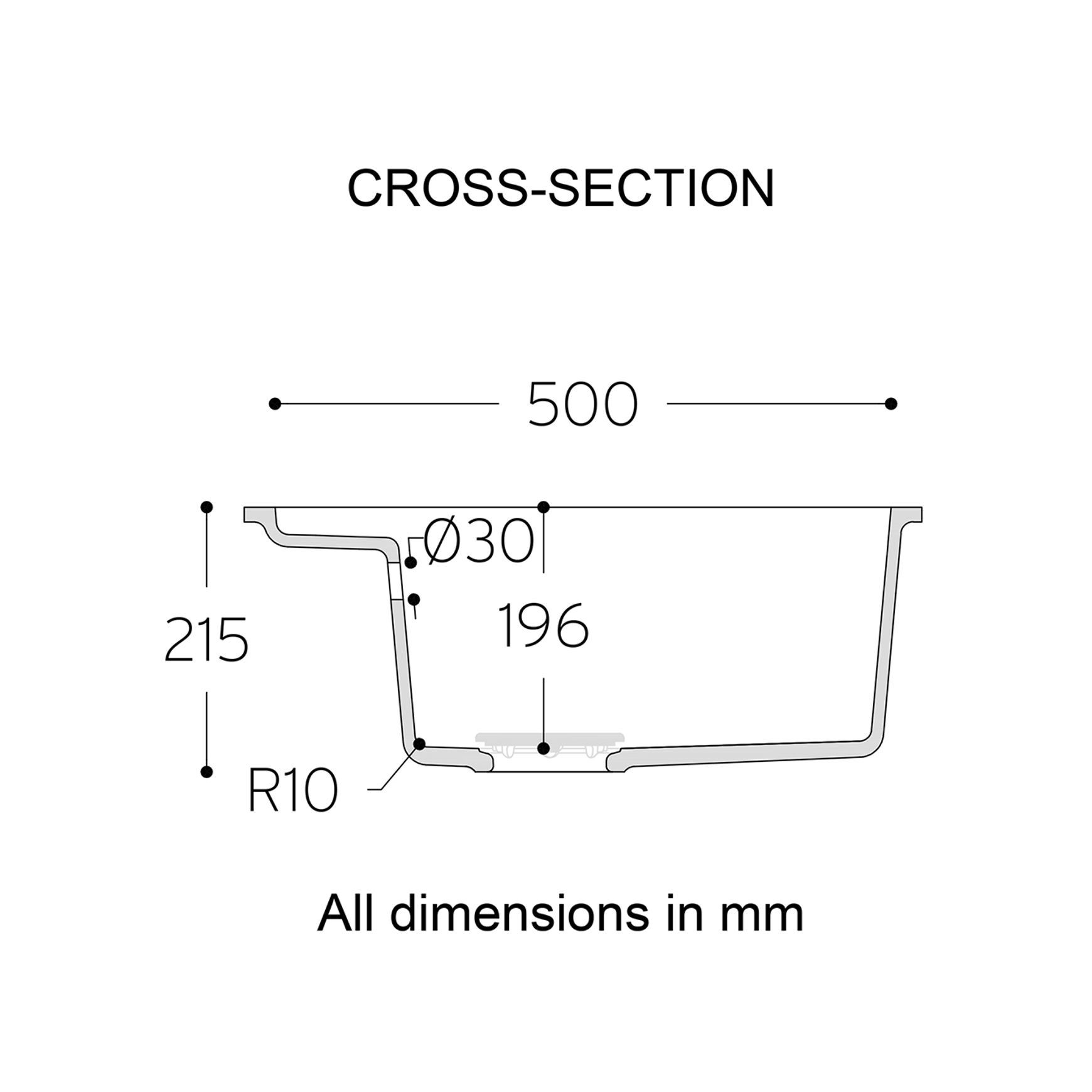 9610 Integrated Sink