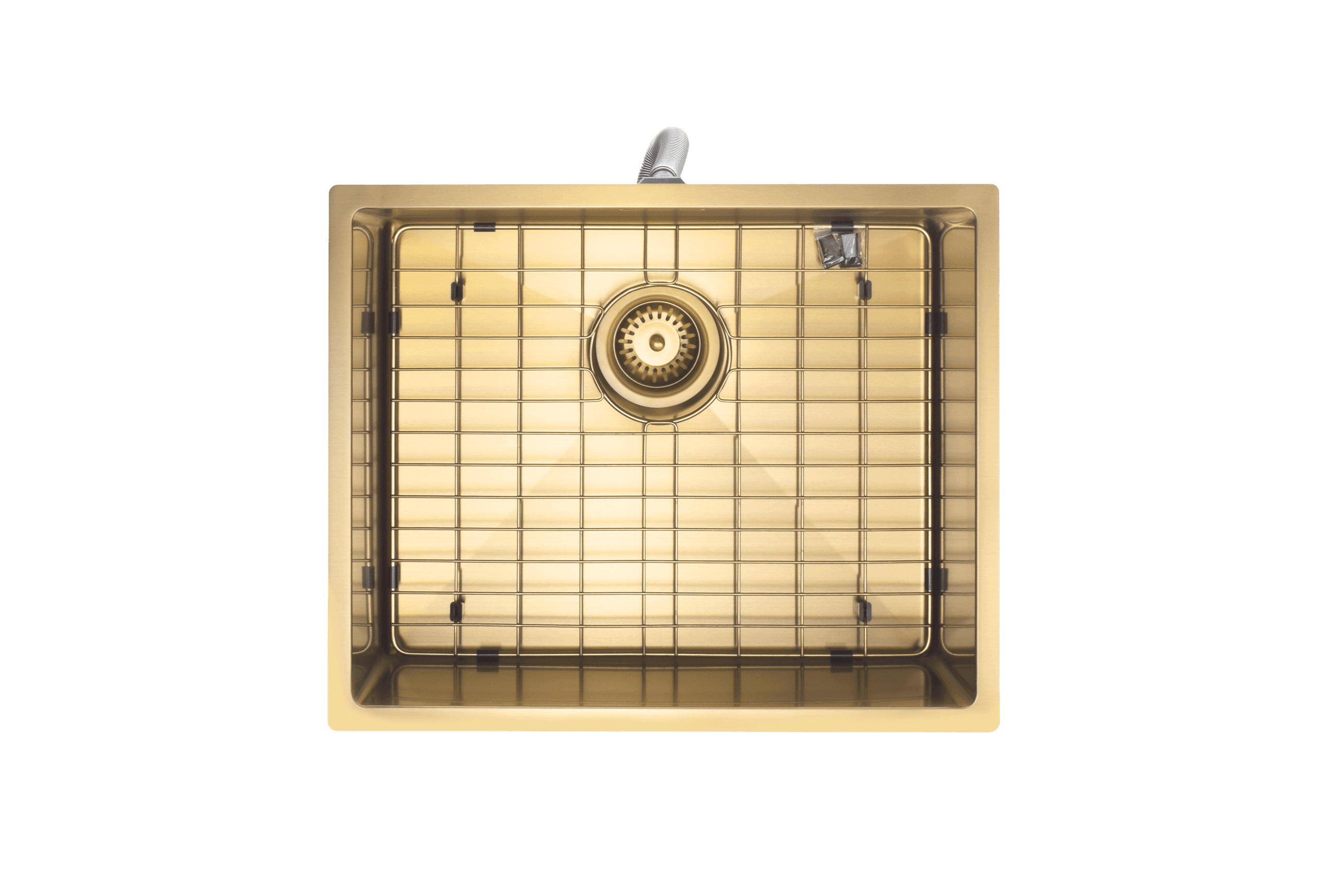 Aspen PVD 500mm Single Kitchen Sink Brushed Brass