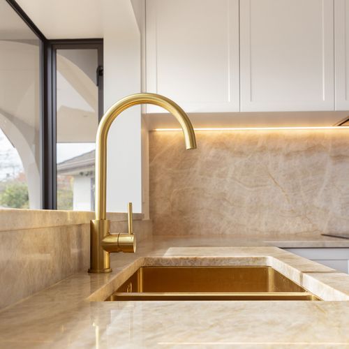 Aurora Coloured Stainless Steel Sinks by Mercer