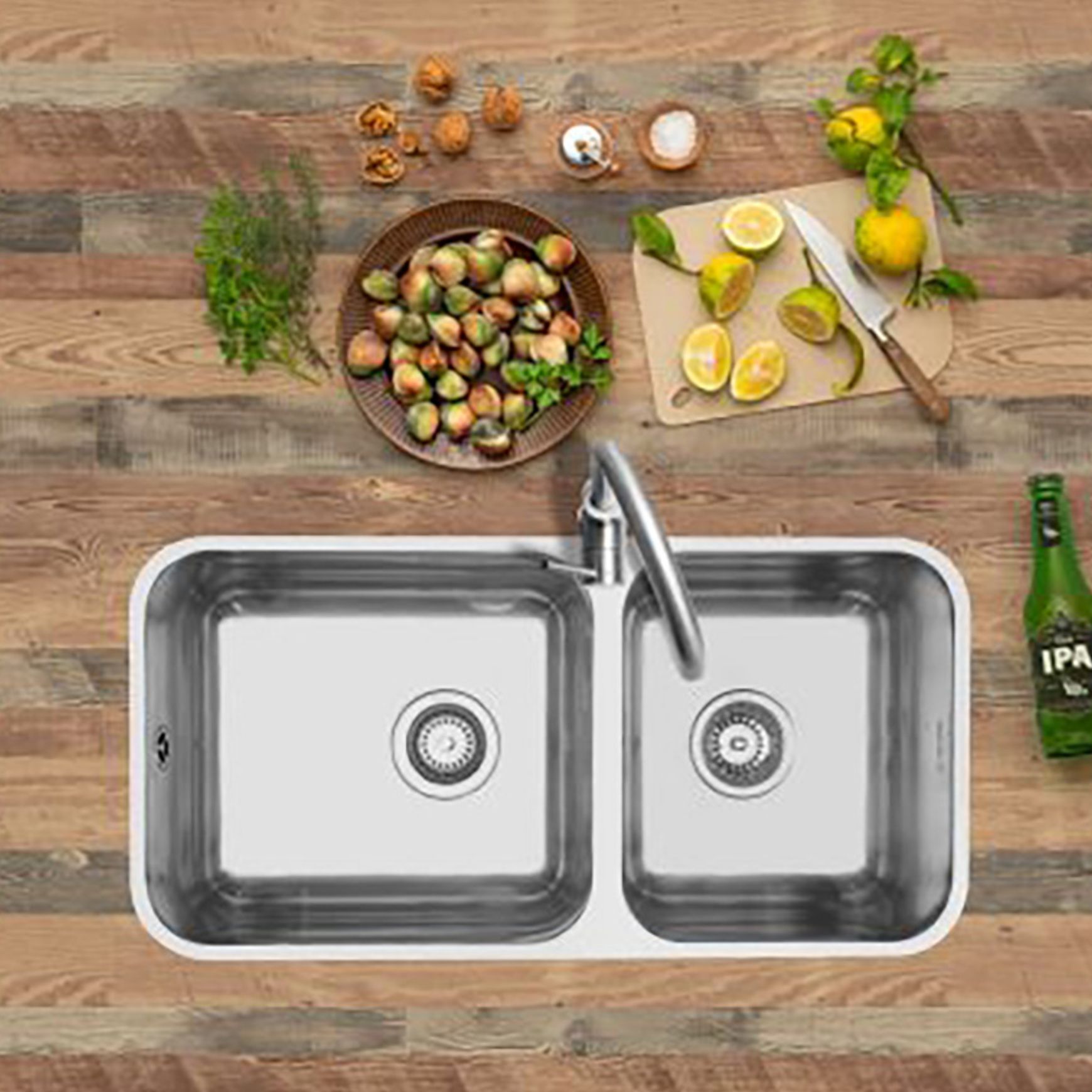 NZ made Pressed Stainless Steel Sinks by Mercer