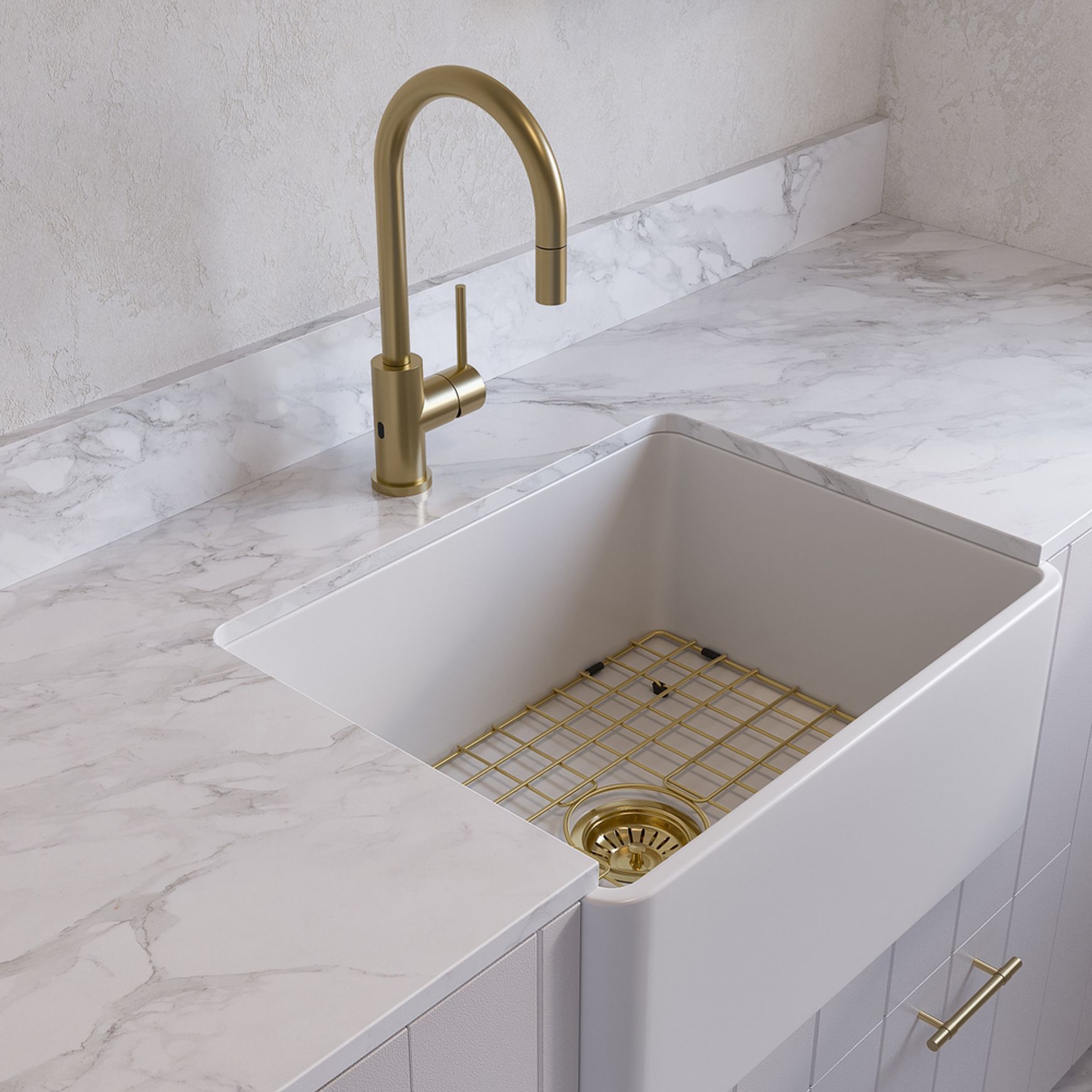 Hartley Small Single Farmhouse Sink