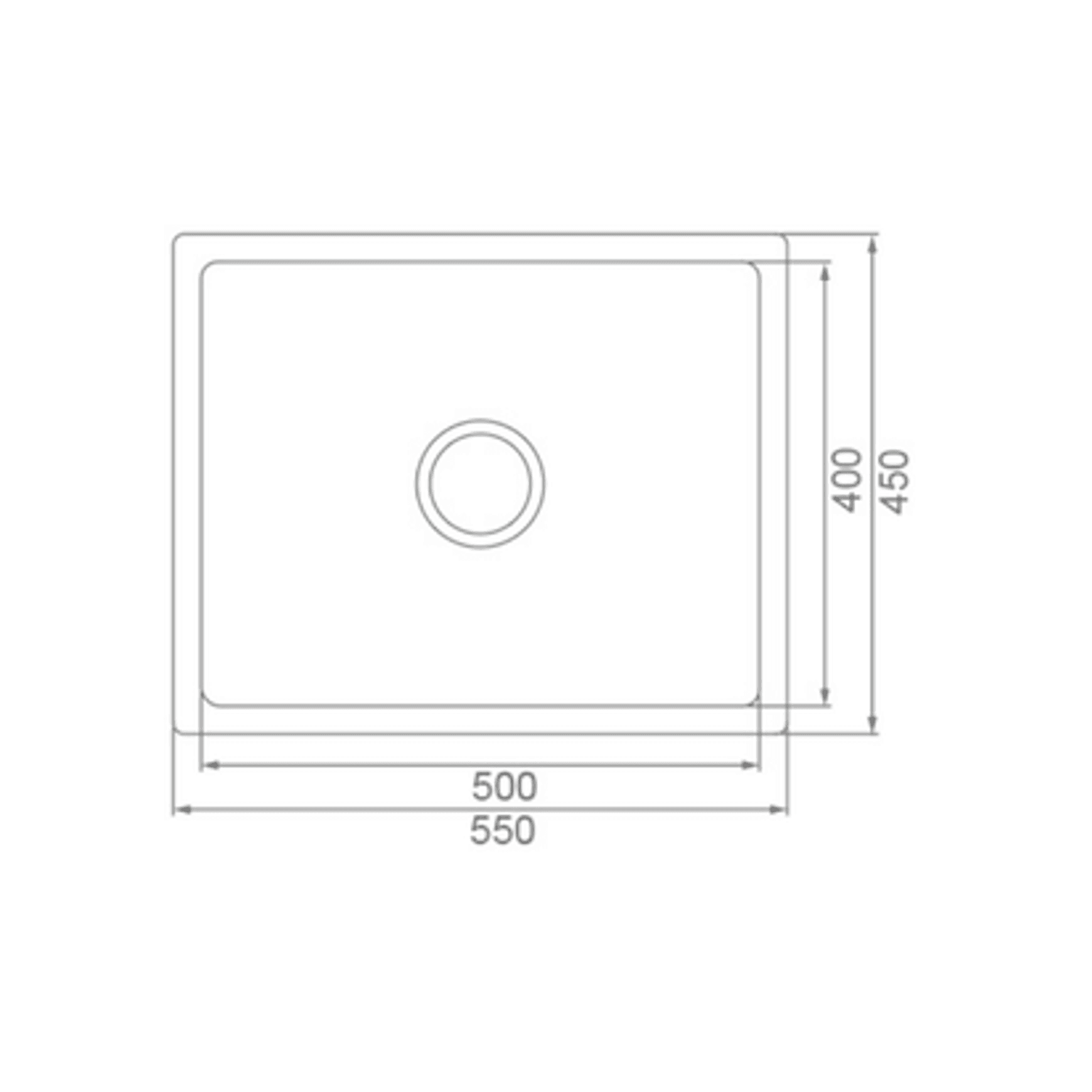 Selwyn 500 x 400 | Kitchen Sink