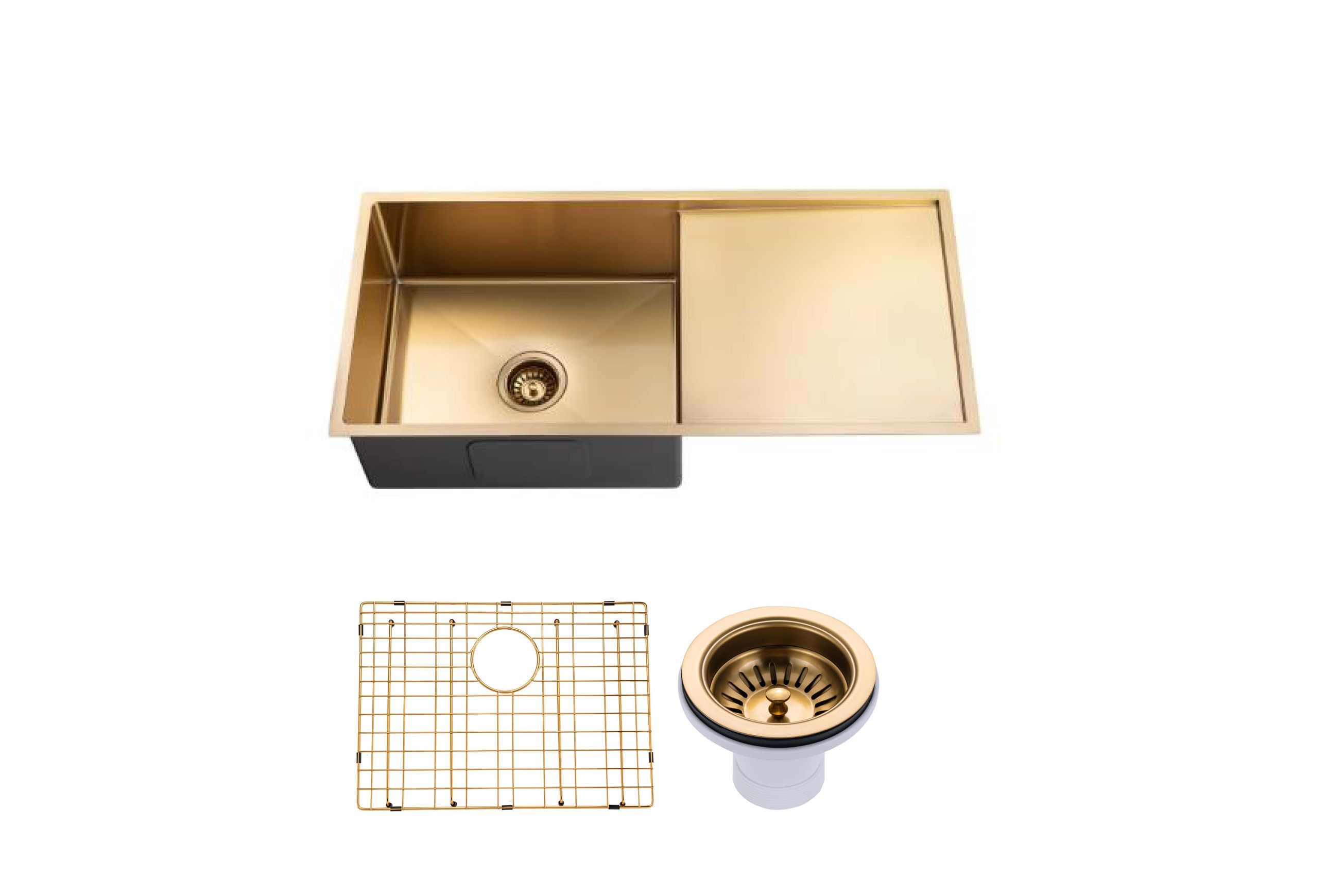 TWM4G 丨 S/S Kitchen Sink with Drainer Board
