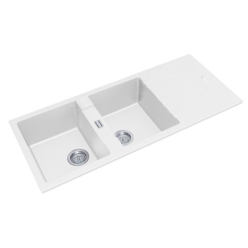 WH1150.KS | Arete - Granite Quartz - Double Bowl Sink