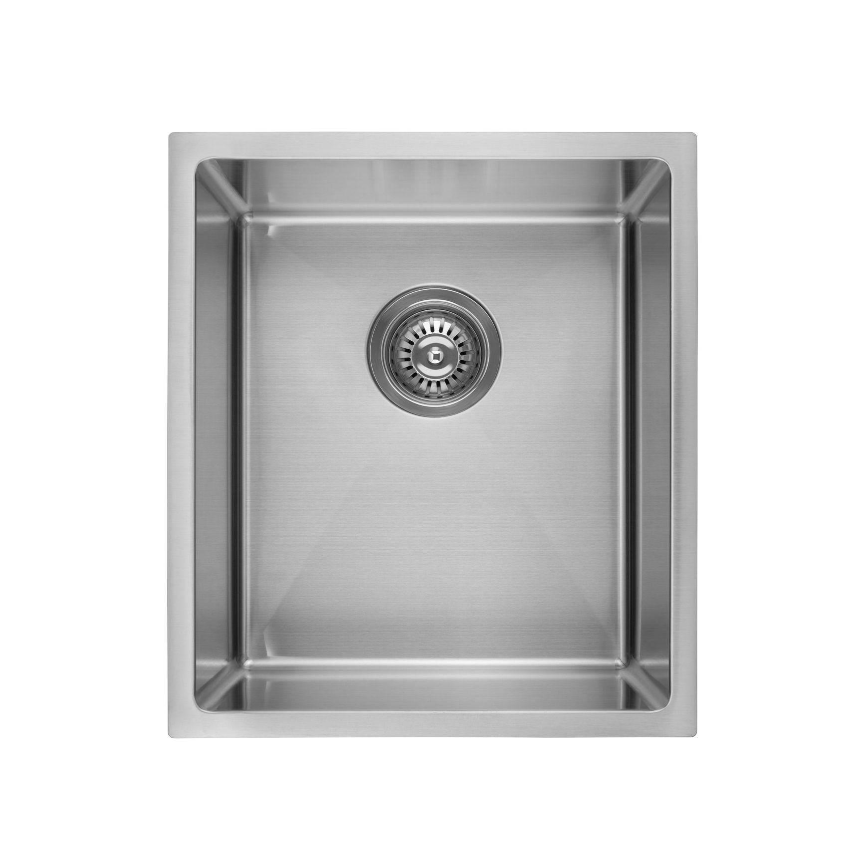 Ohelu Single Kitchen Sink 380mm - Brushed Gunmetal