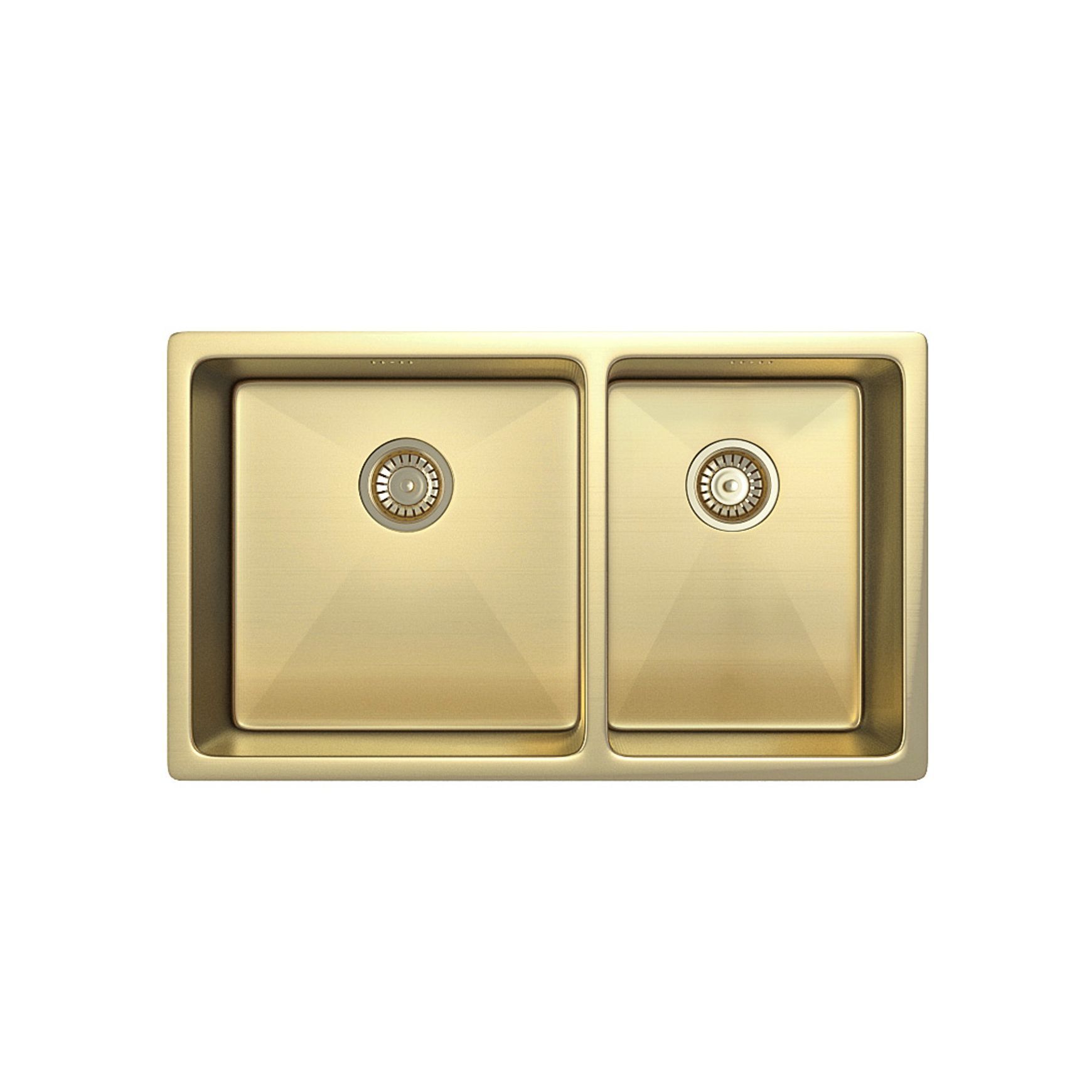 Vita Kitchen Sink Double 760mm (Overflow)