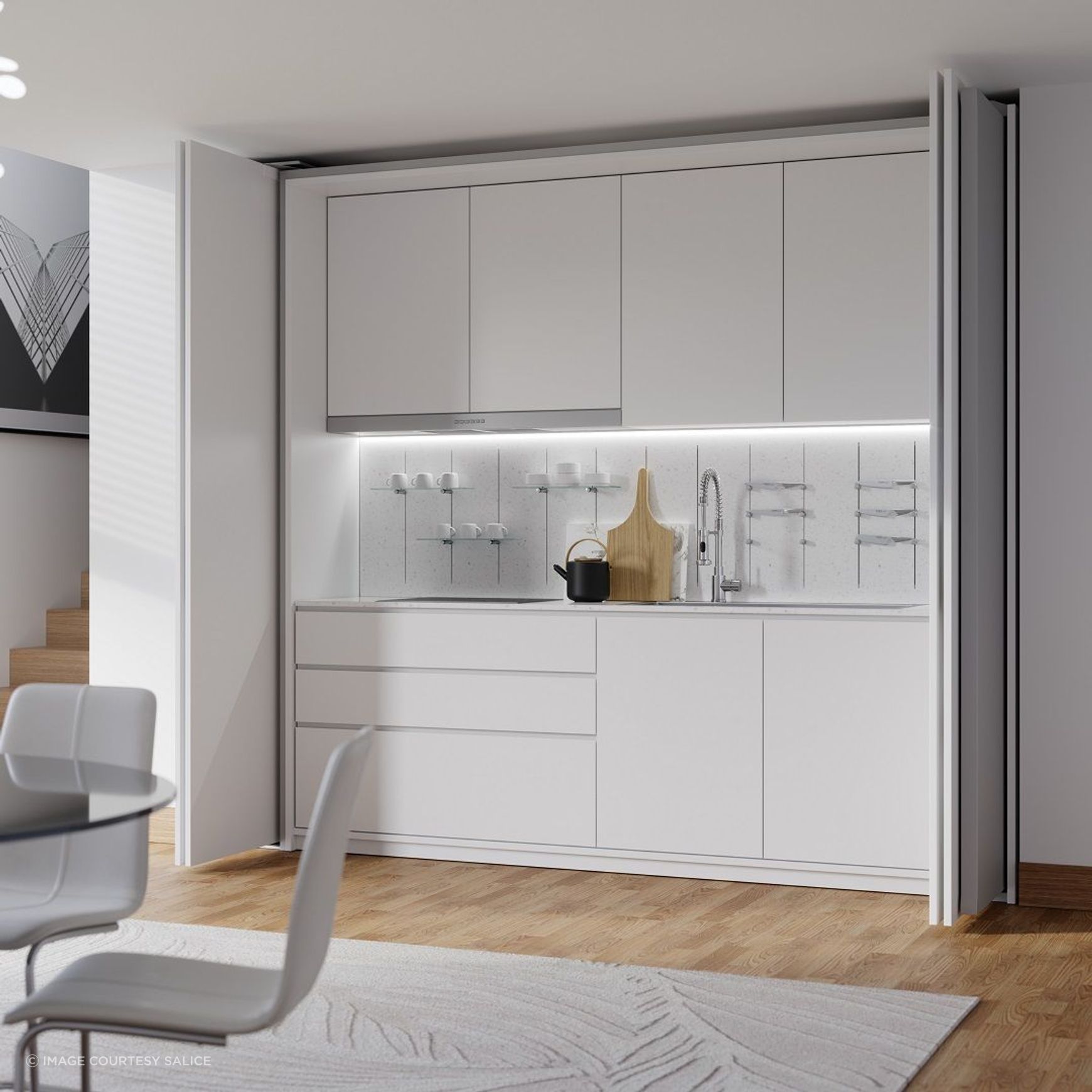 Salice Exedra2 Bifolding Pocket Door