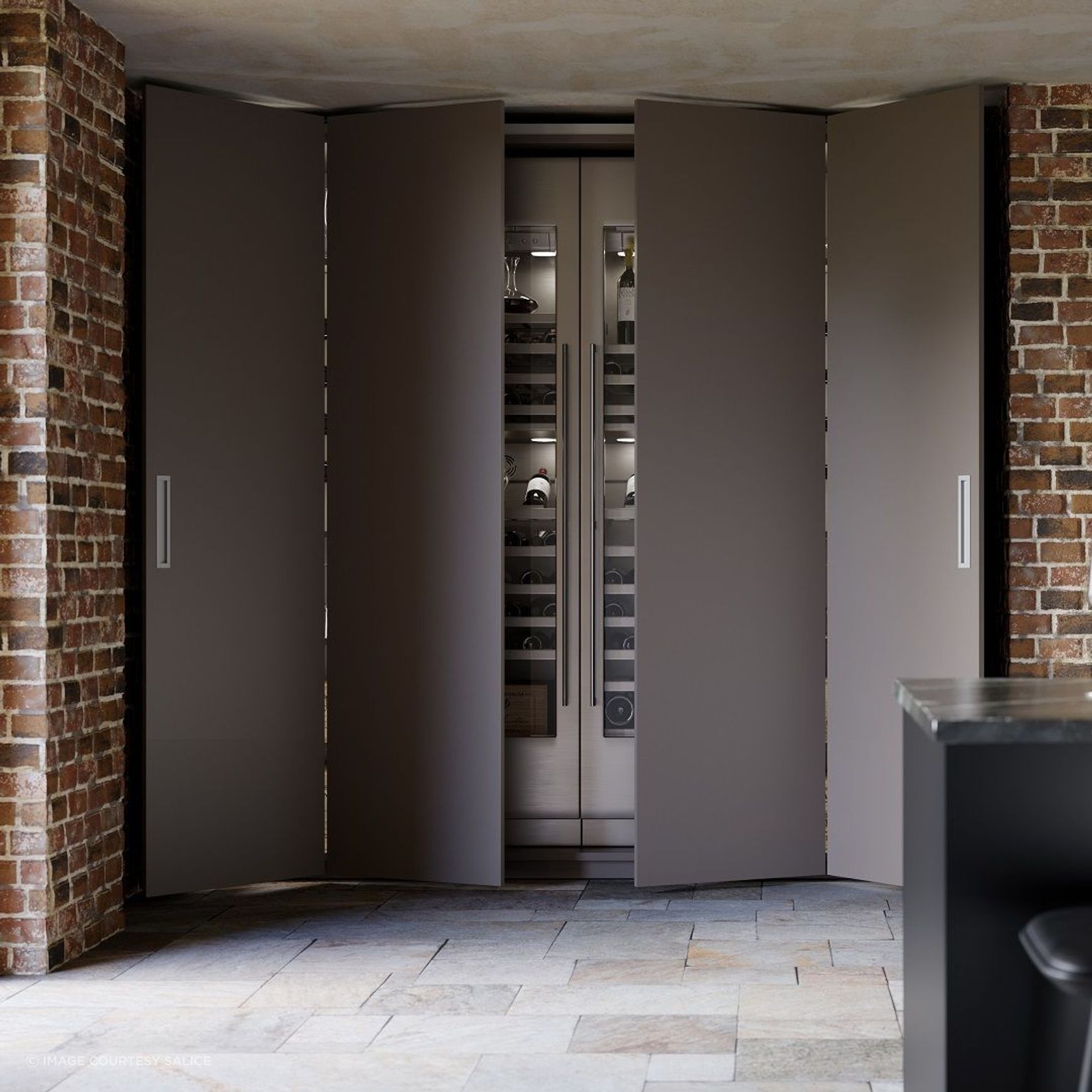 Salice Exedra2 Bifolding Pocket Door