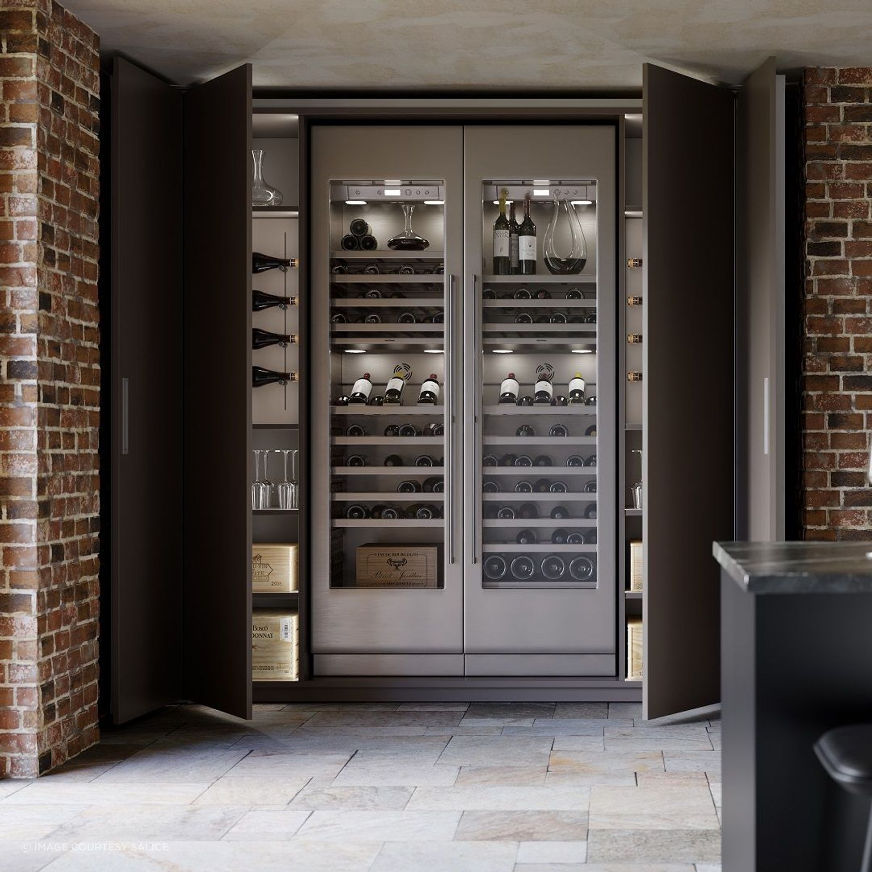 Salice Exedra2 Bifolding Pocket Door