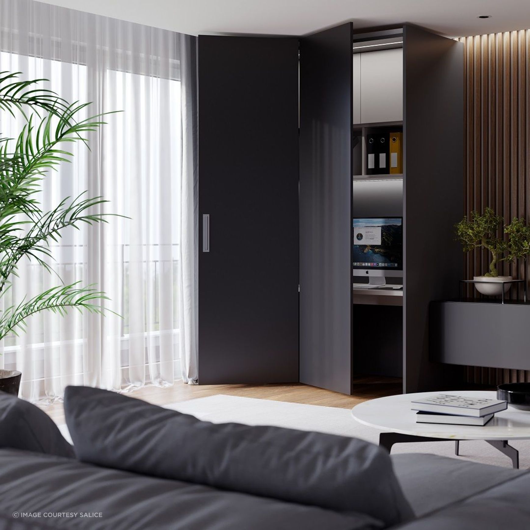 Salice Exedra2 Bifolding Pocket Door